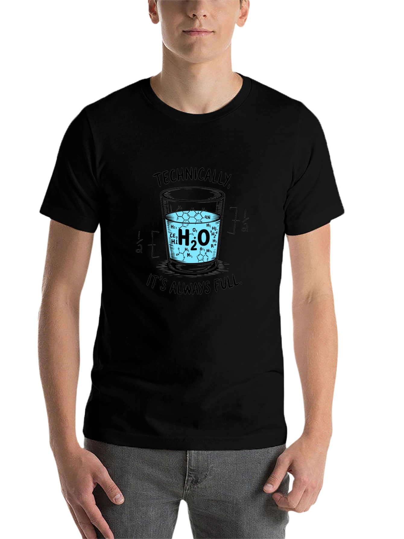 Black Technically Full H2O Science T-Shirt view 7