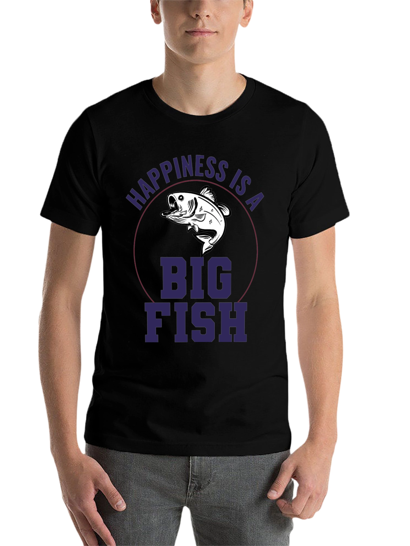 Happiness is a Big Fish Graphic Tee - 7