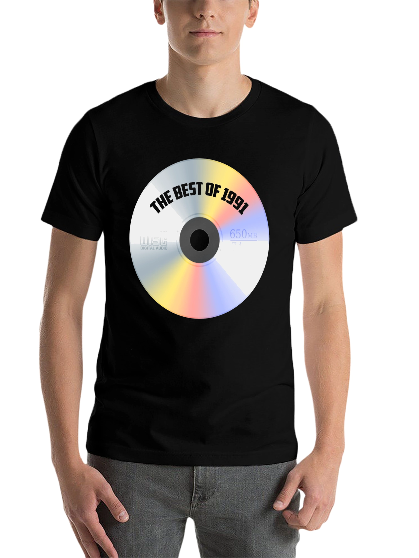 Black The Best of 1991 CD Graphic Tee - Retro Nostalgia view 7