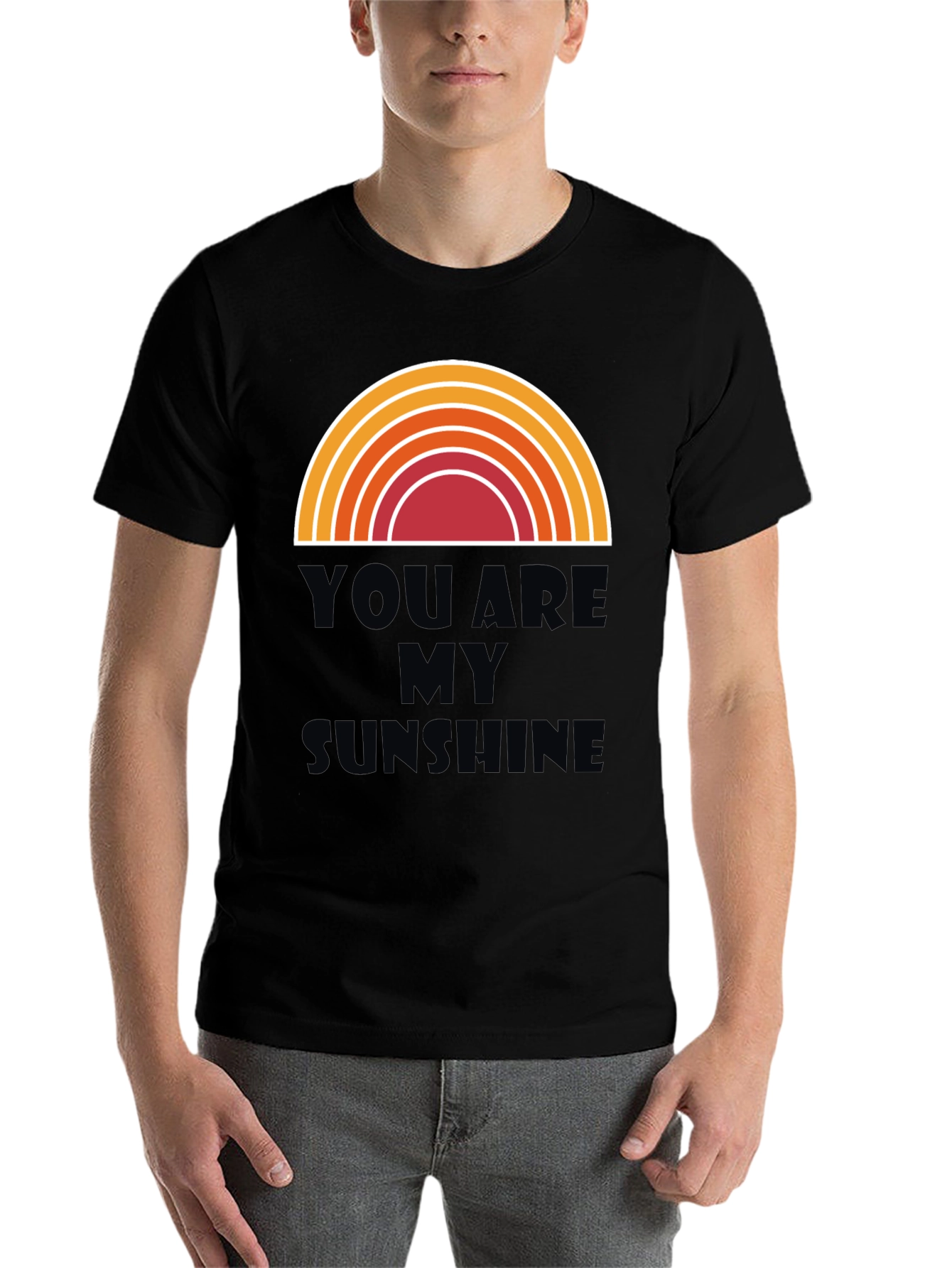 Black You Are My Sunshine Graphic Tee view 7