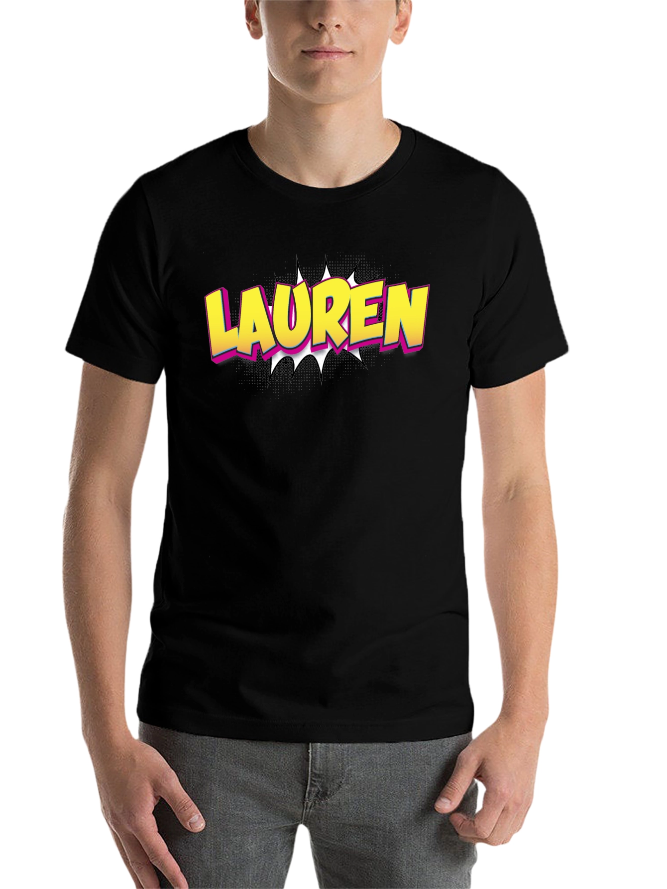 Lauren Comic Book Style T-Shirt - 7
