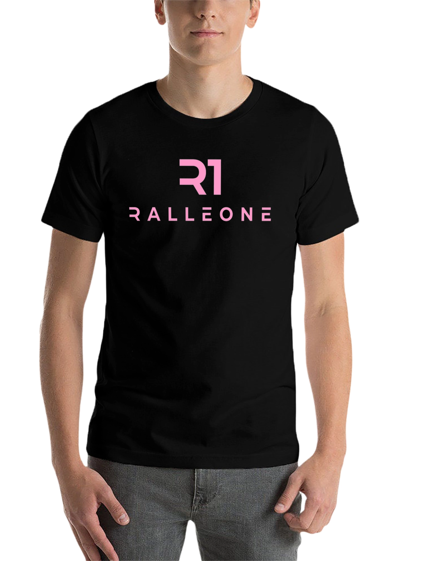 Black Ralleone Black T-Shirt view 7