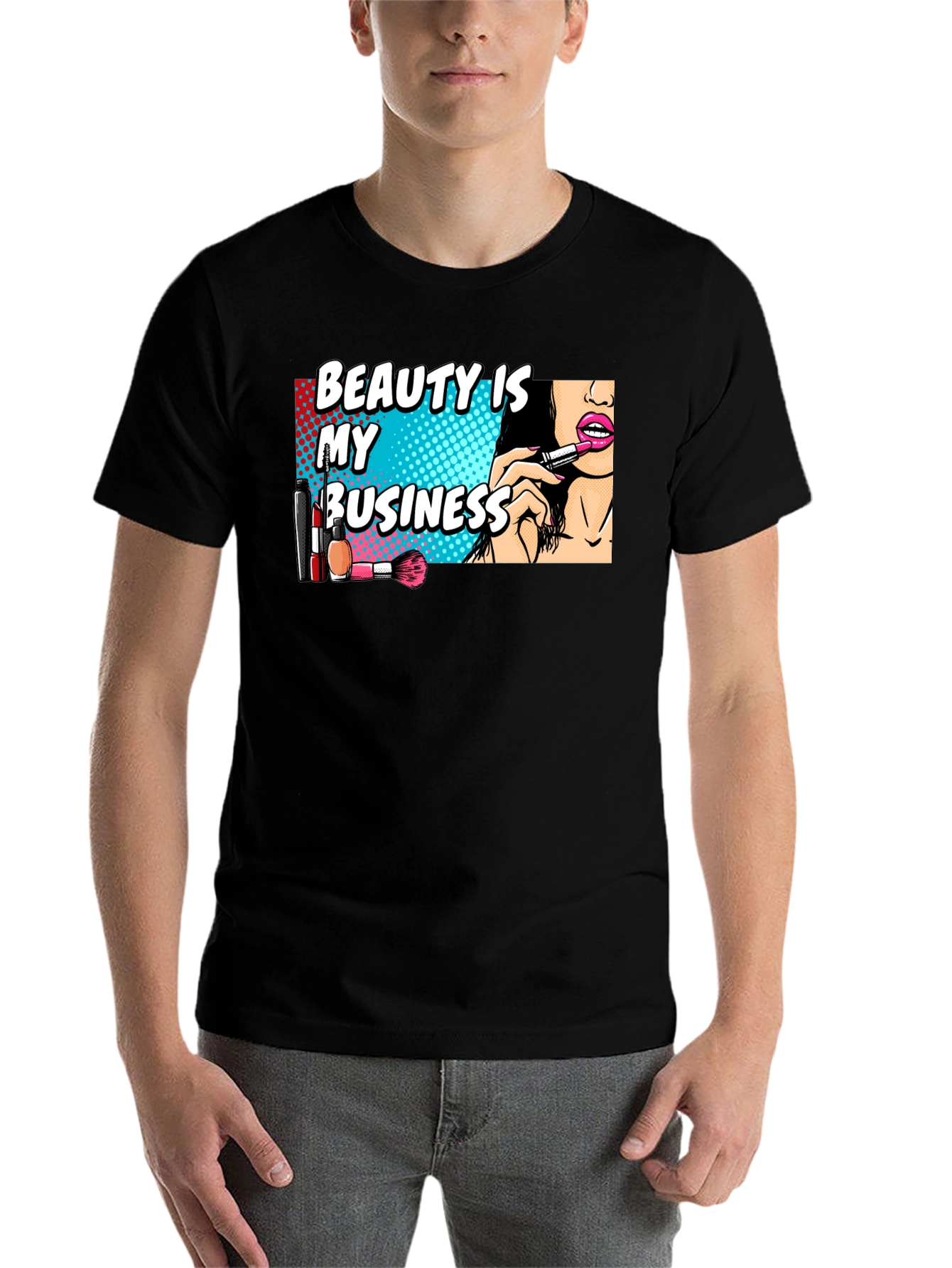 Black Beauty is My Business Graphic T-Shirt view 7