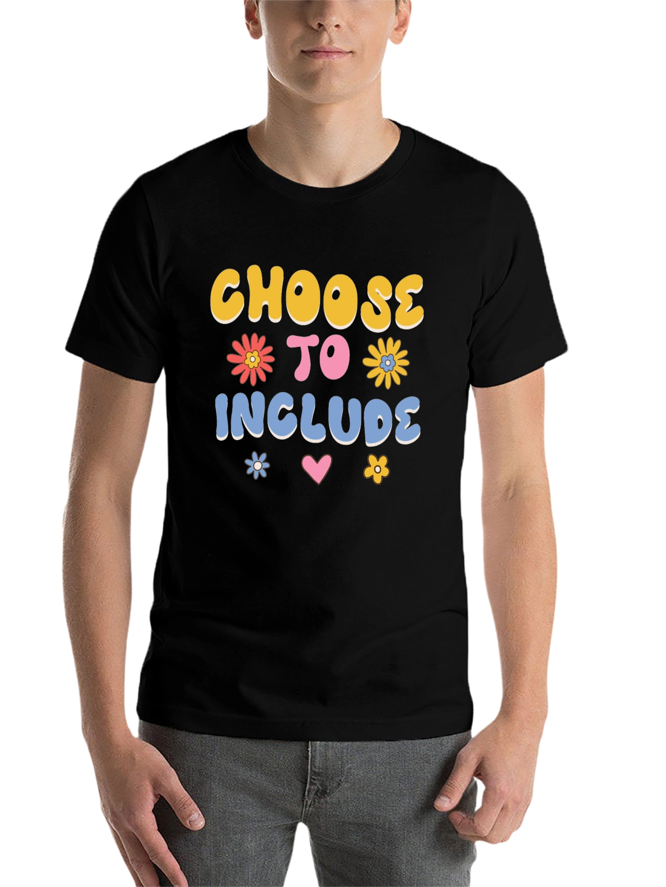 Black Choose to Include T-Shirt - Black view 7