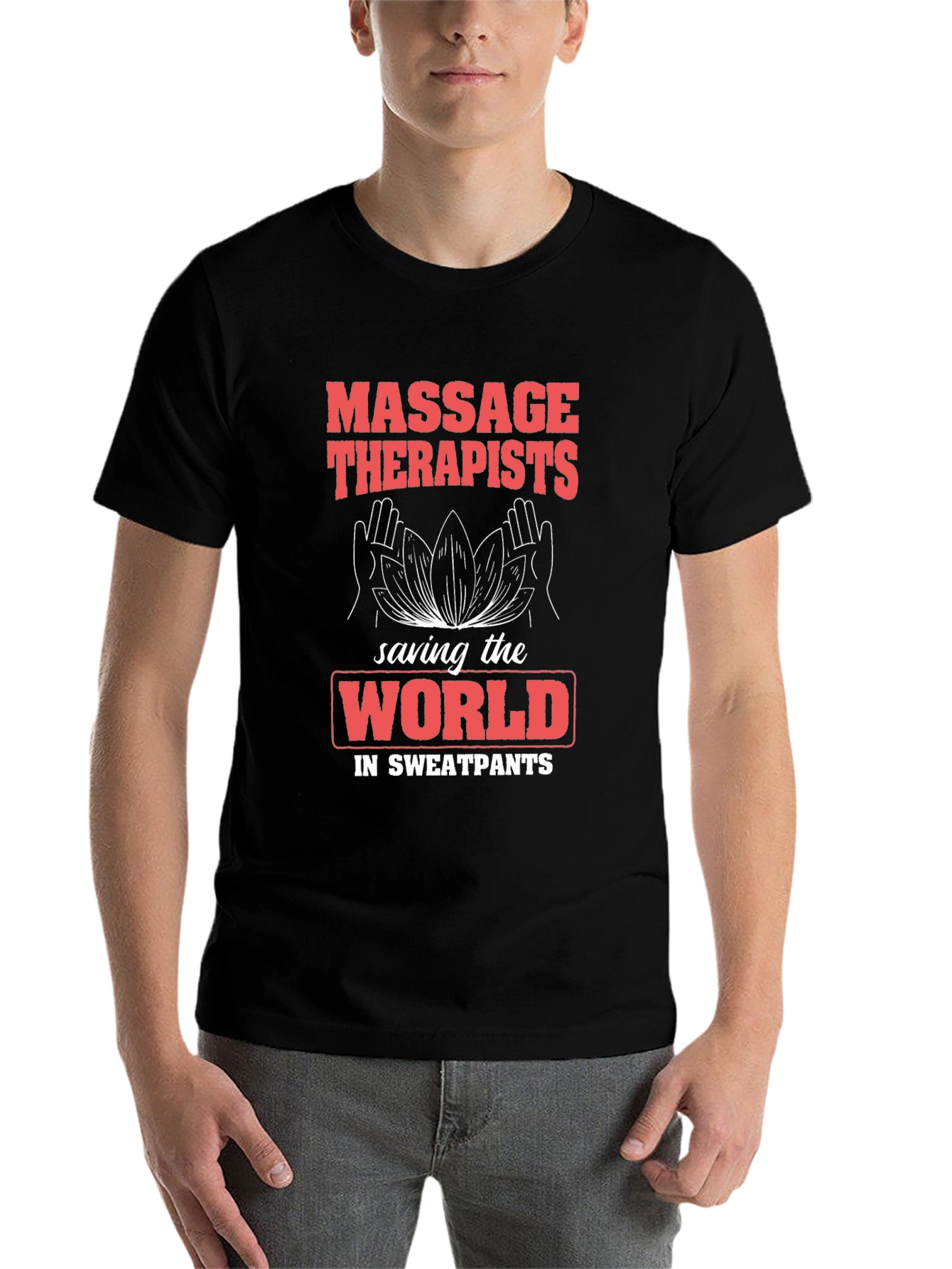 Massage Therapists Saving The World T-Shirt - 7