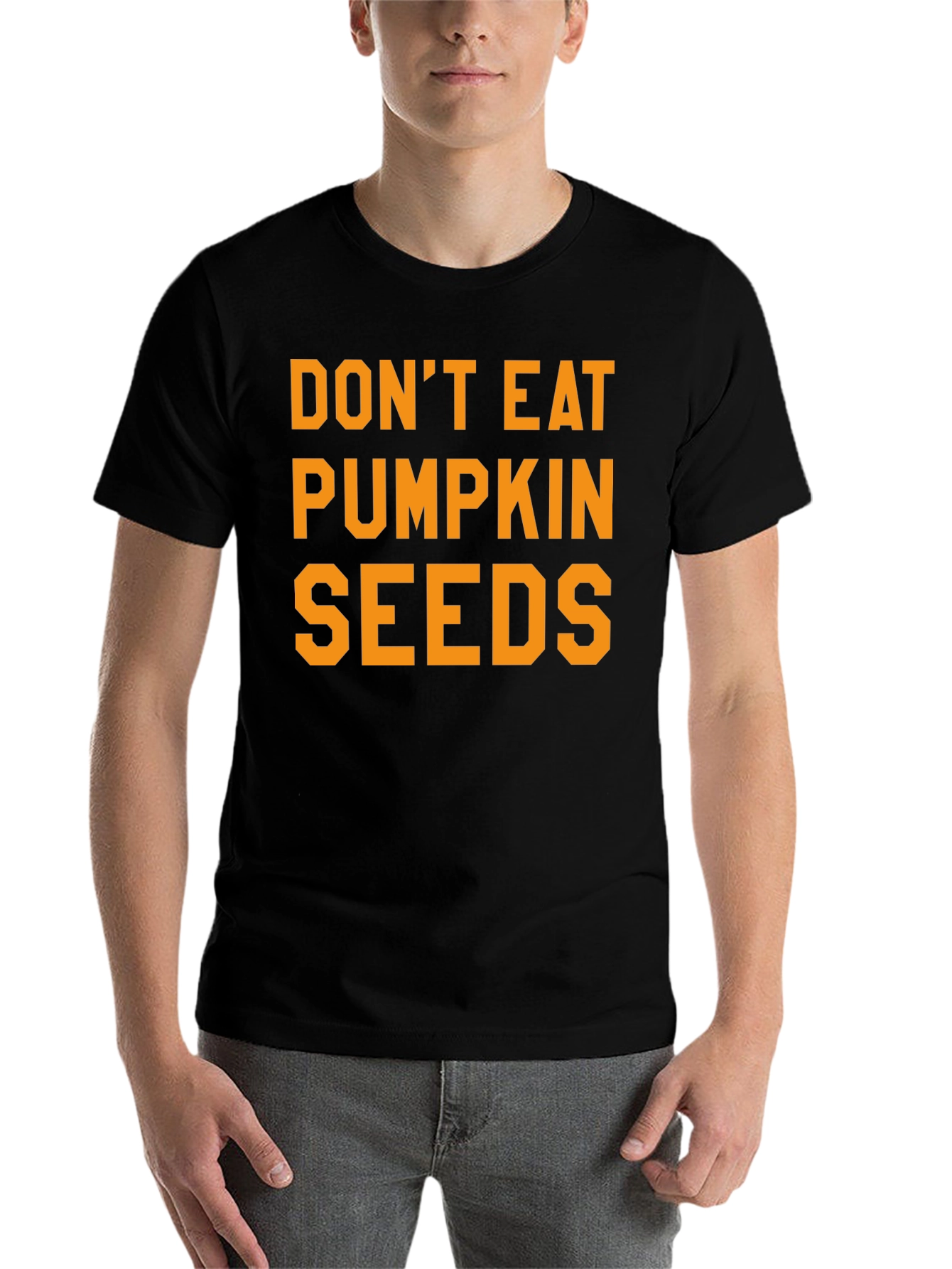 Black Don't Eat Pumpkin Seeds Graphic Tee view 7