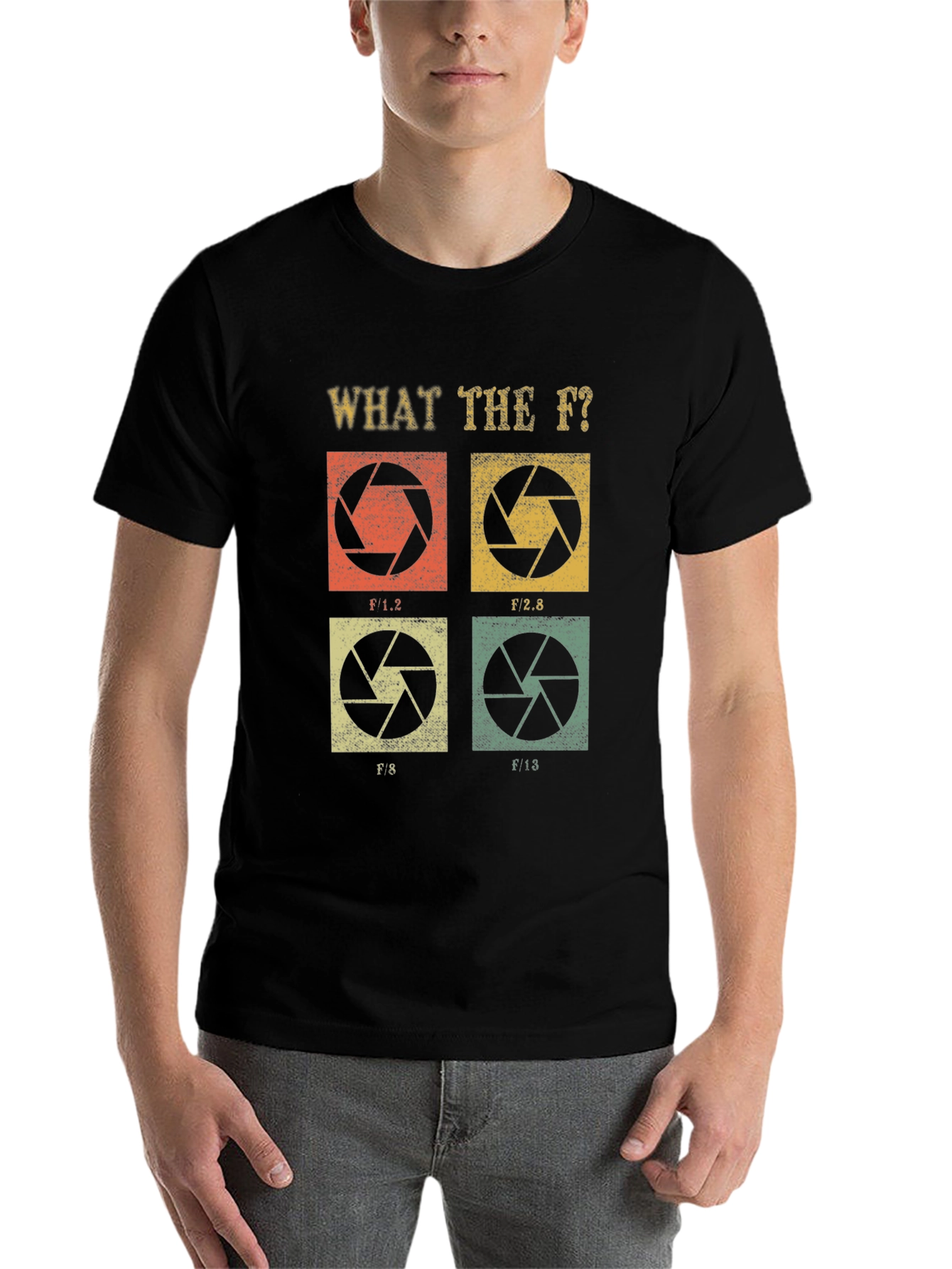 Retro Aperture Photography T-Shirt - 7