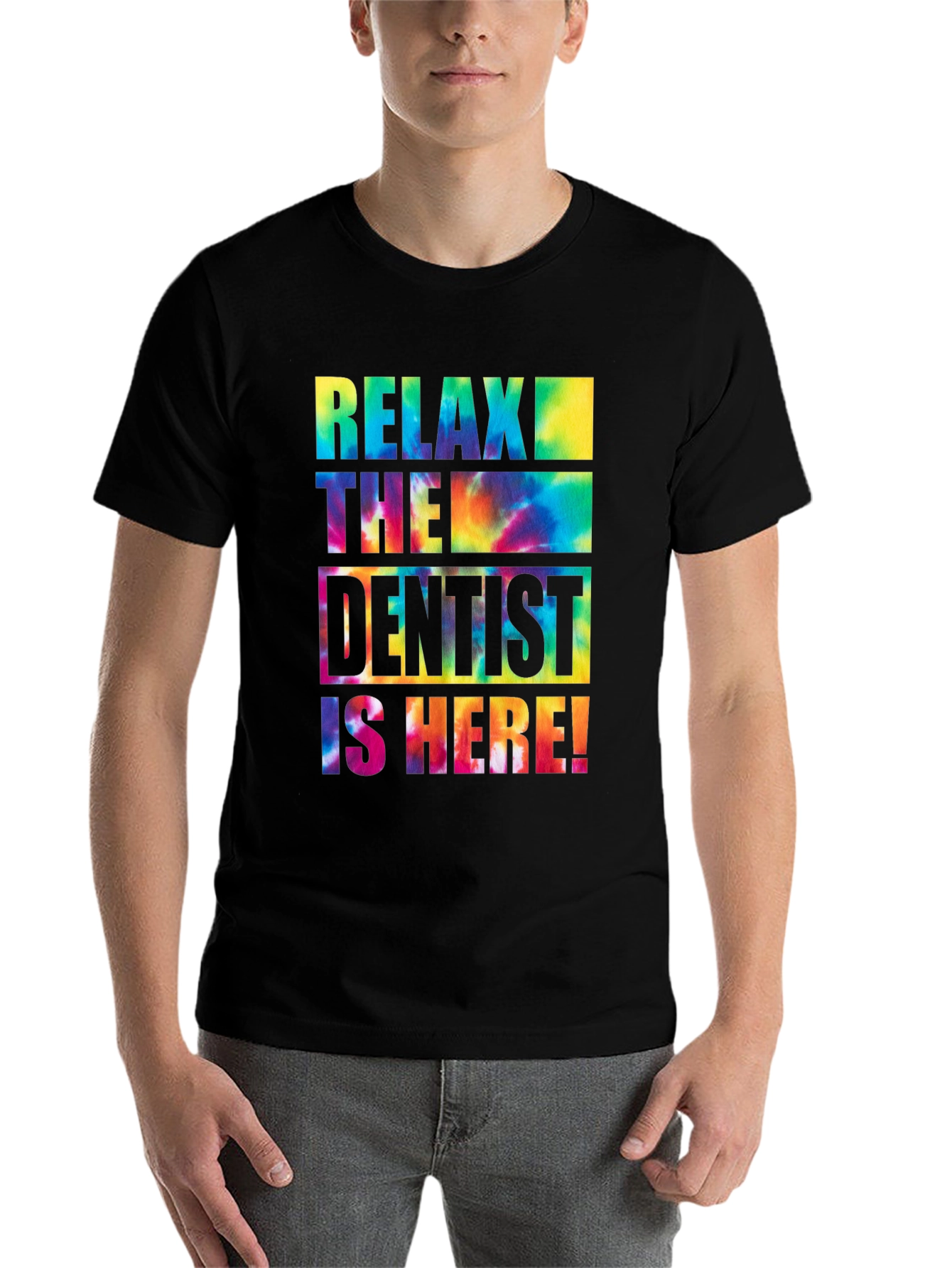 Black Relax, The Dentist Is Here! T-Shirt view 7