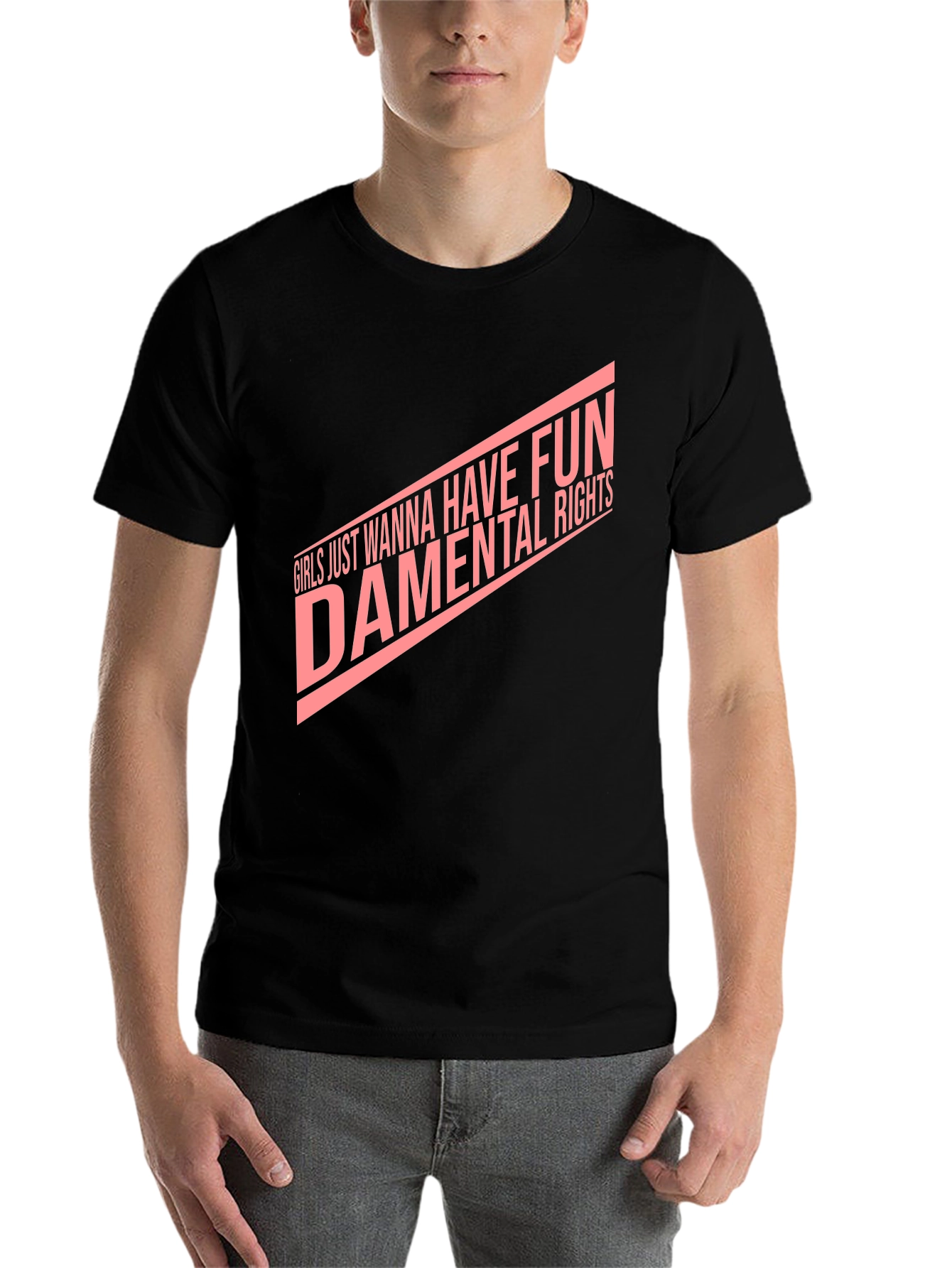 Black Girls Just Wanna Have Fun-damental Rights T-Shirt view 7