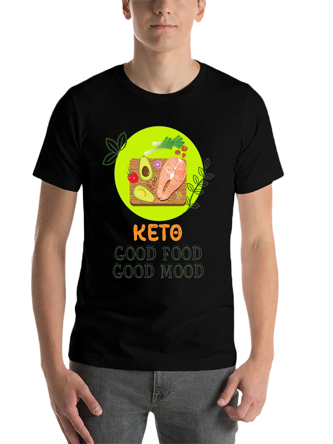 Keto Good Food Good Mood T-Shirt - 7