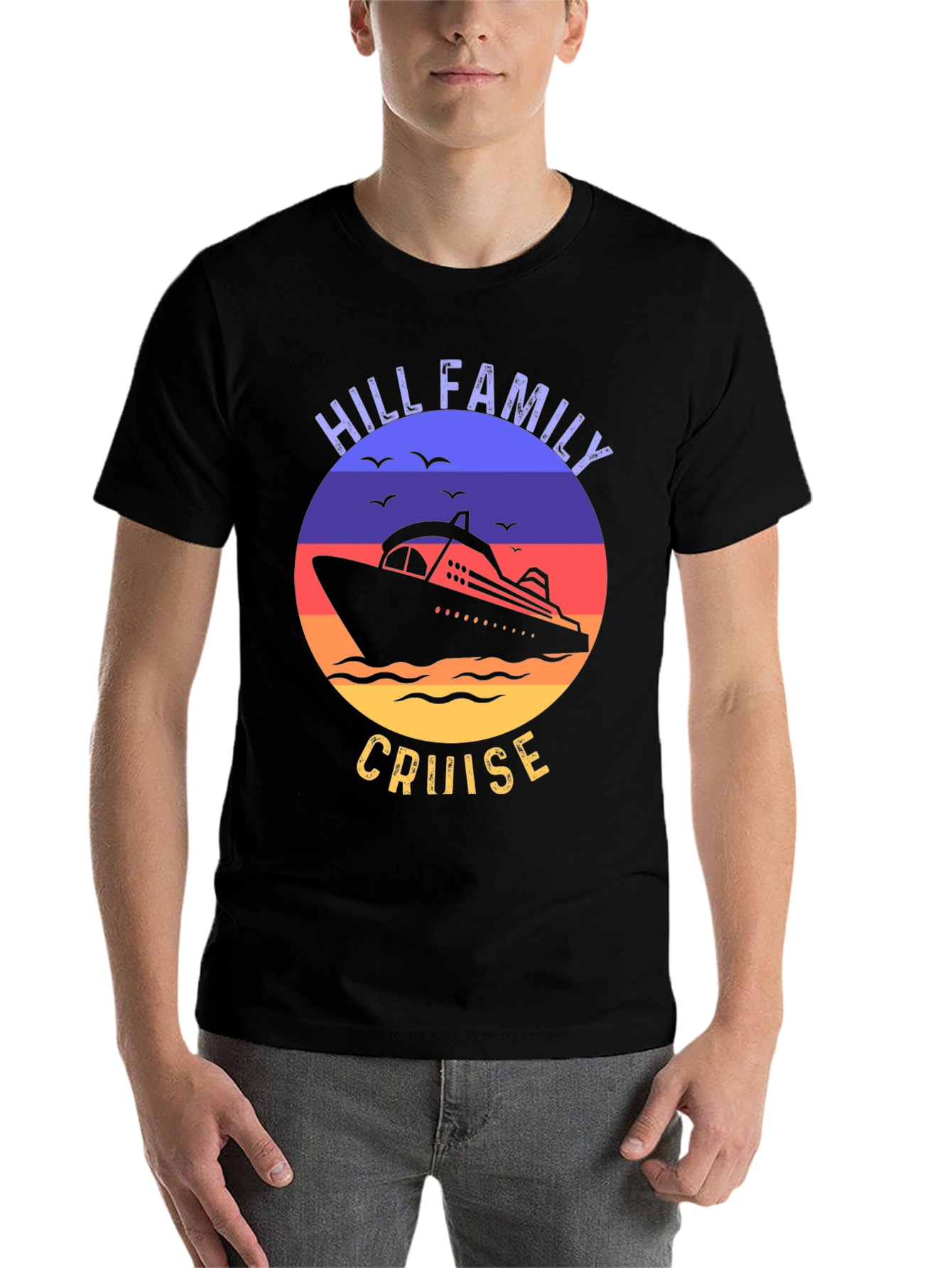 Black Hill Family Cruise T-Shirt Vacation view 7