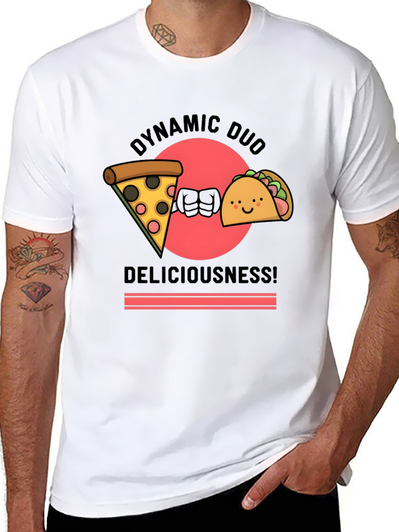Dynamic Duo Foodie Graphic Tee - 8
