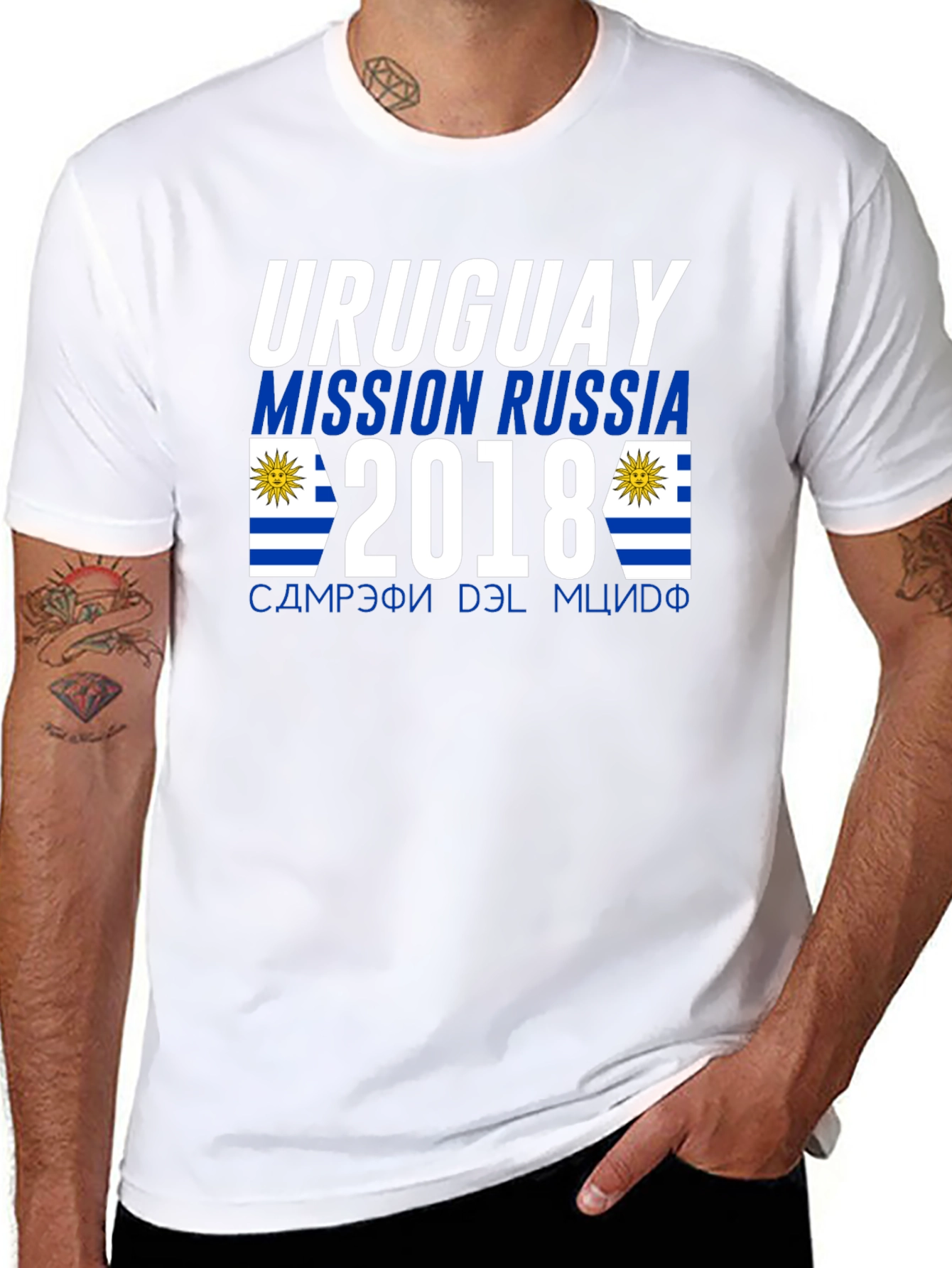Uruguay Mission Russia 2018 T-Shirt - 8