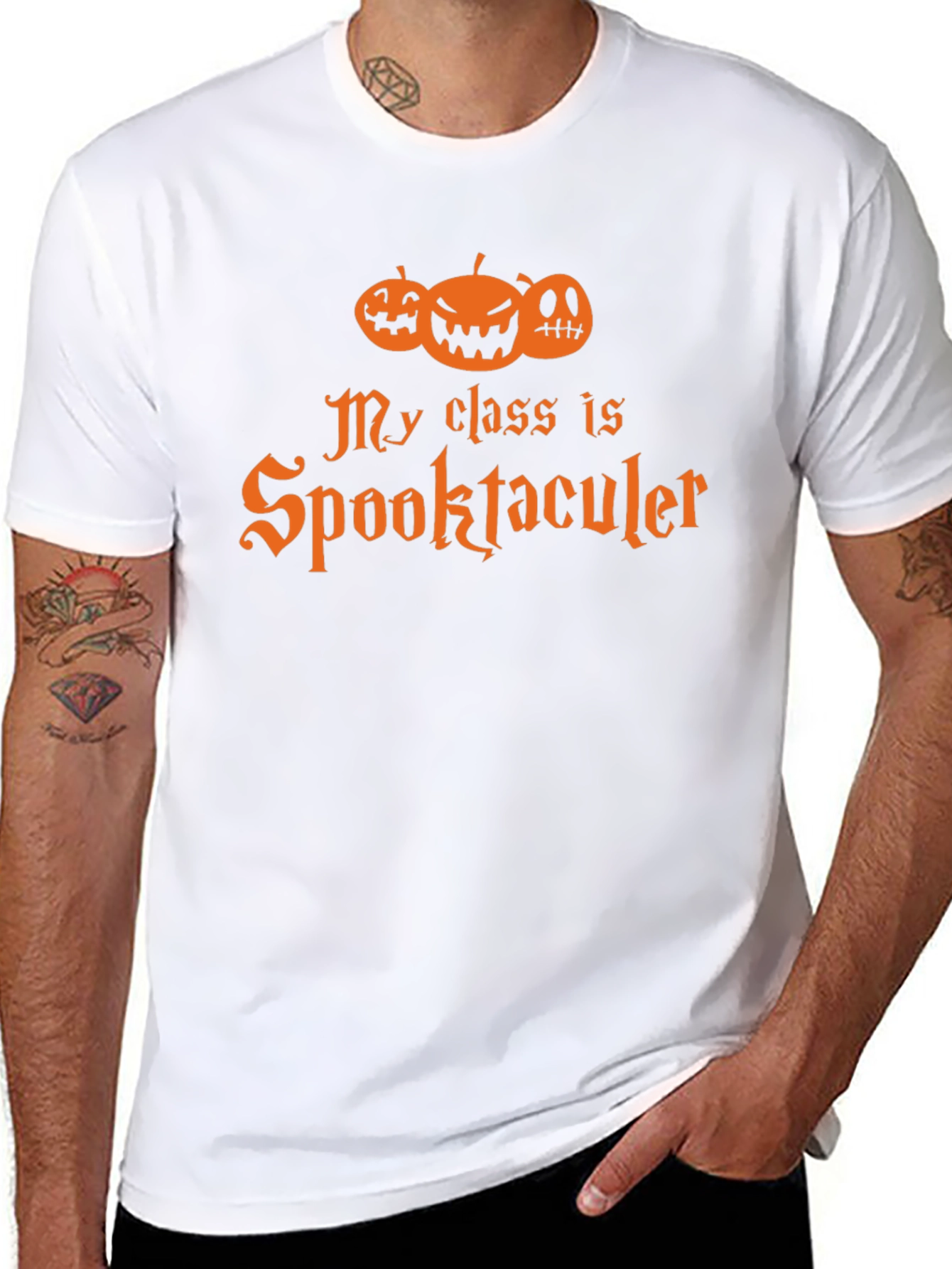 Spooktacular Class Halloween T-Shirt - 8