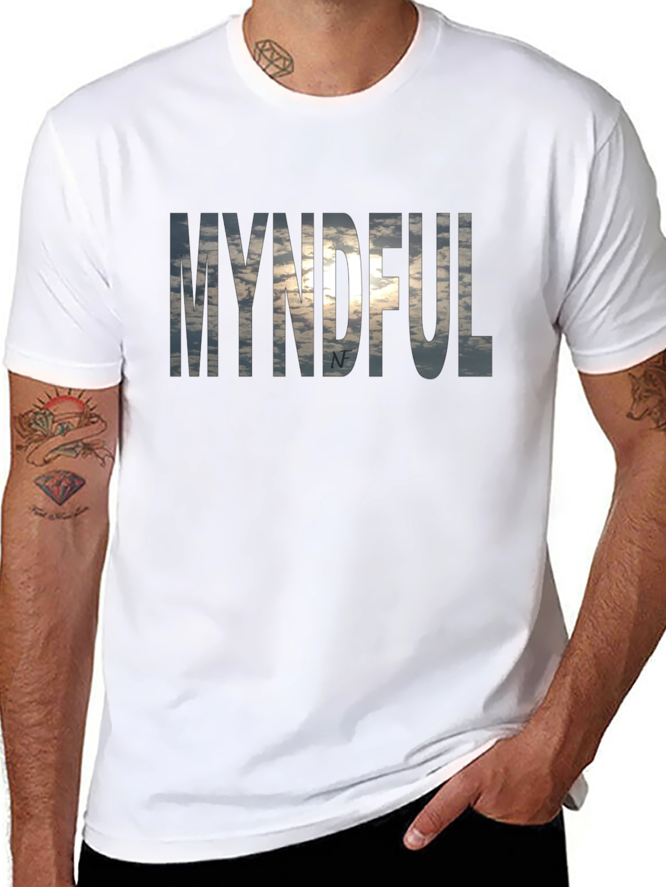 Black Myndful Graphic T-Shirt - Stylish Everyday Wear view 8