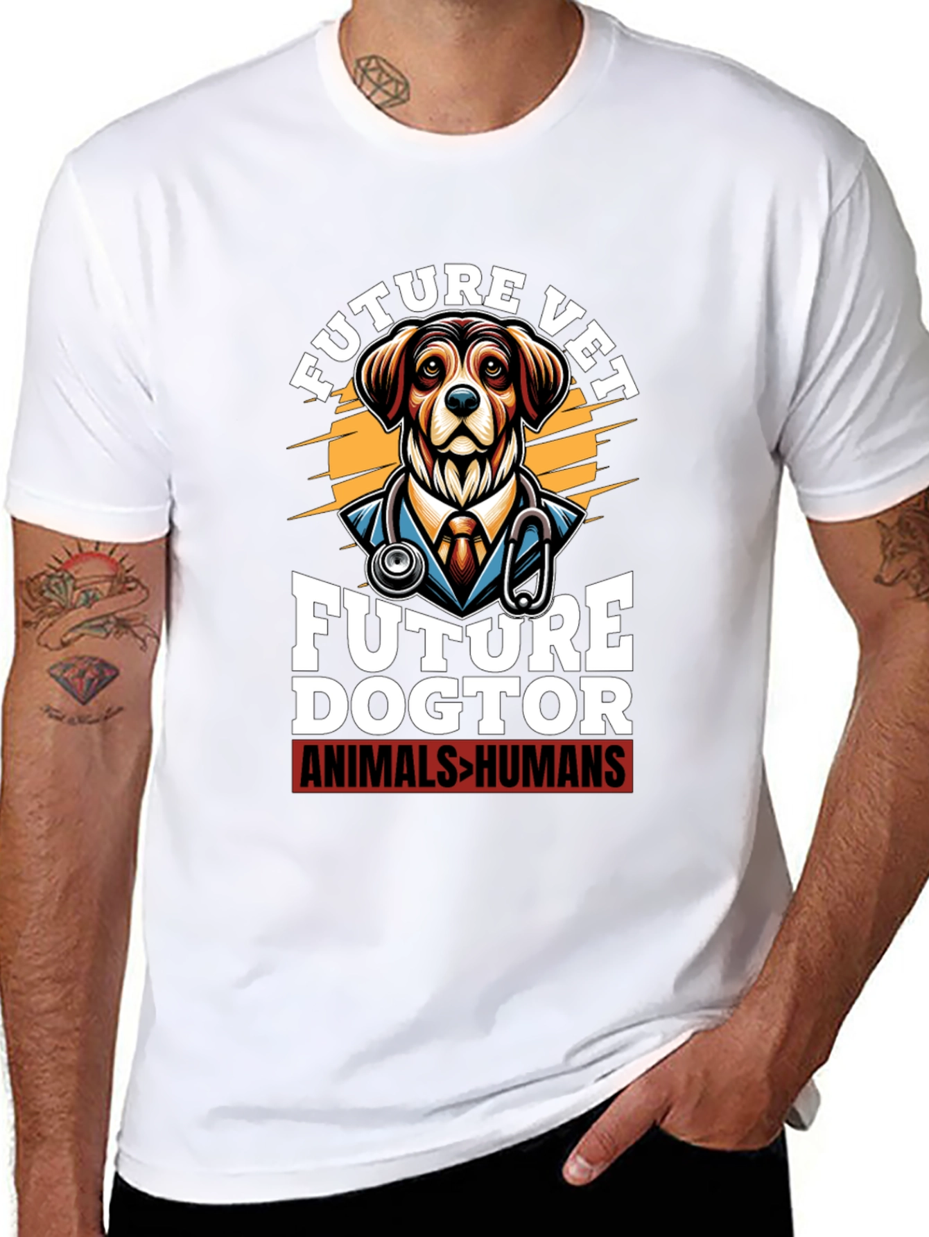 Future Vet Dogtor T-Shirt - 8