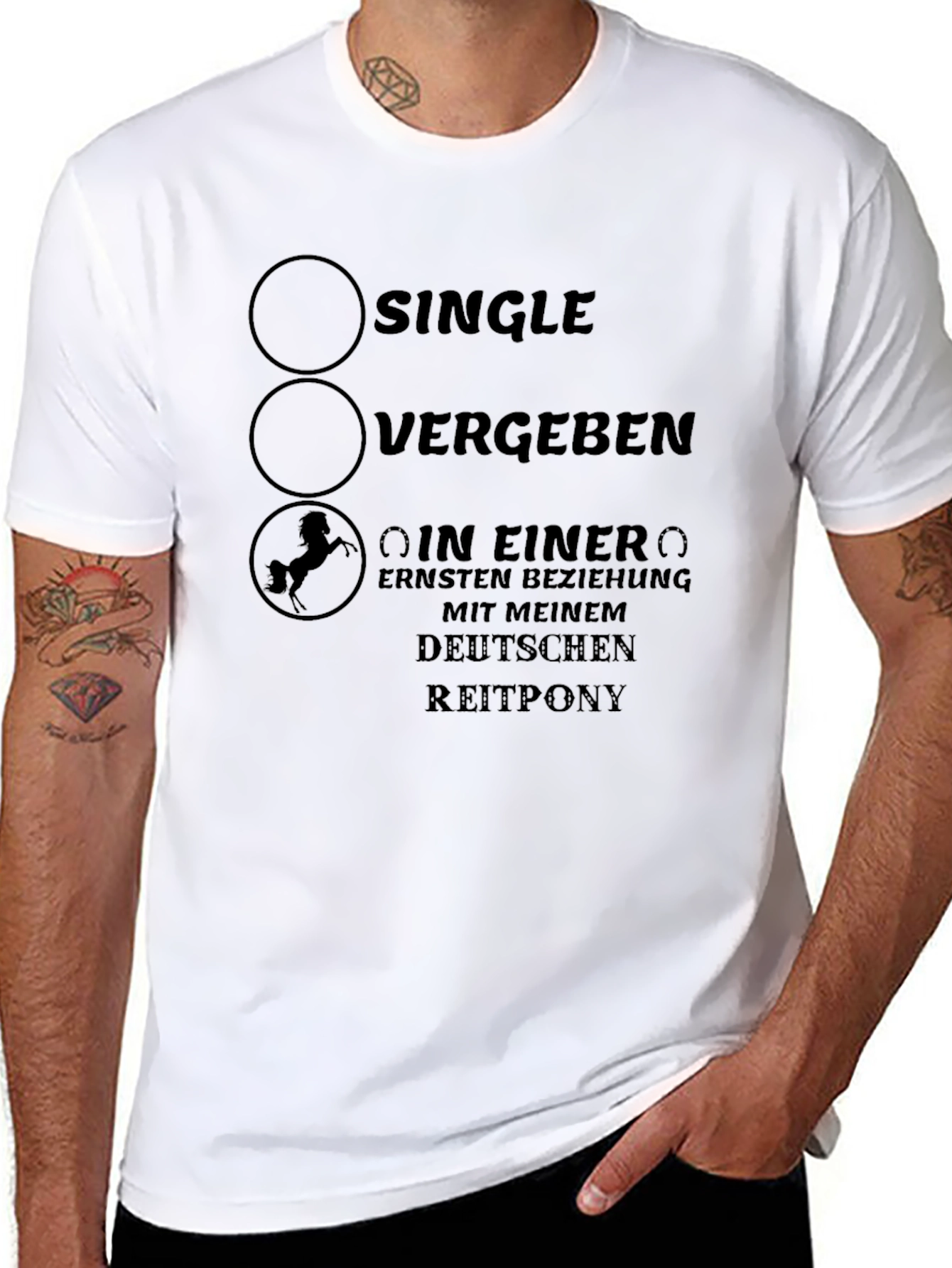 Black Single? Vergeben? T-Shirt view 8