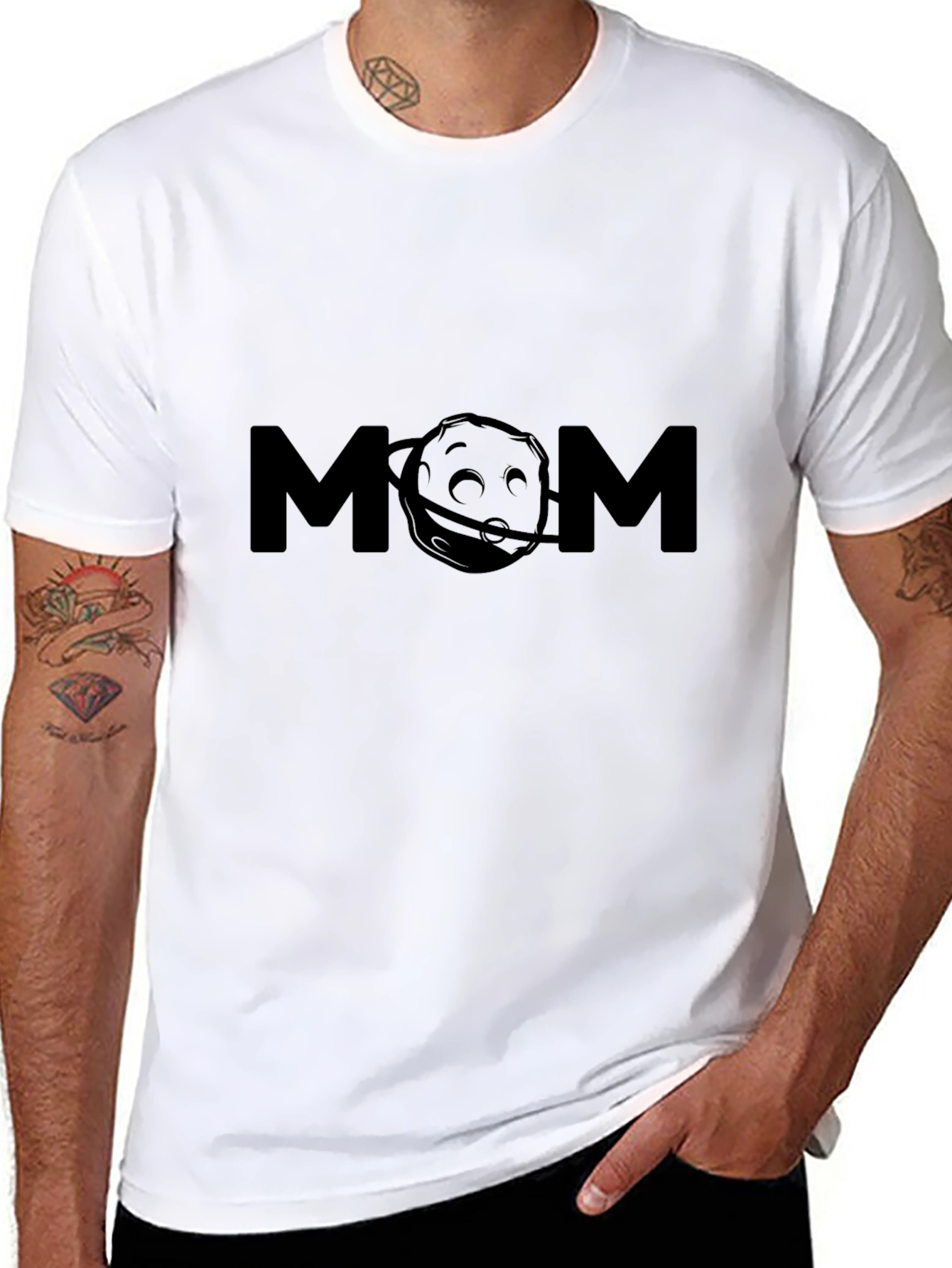 MOM Planetary T-Shirt - Black Graphic Tee - 8
