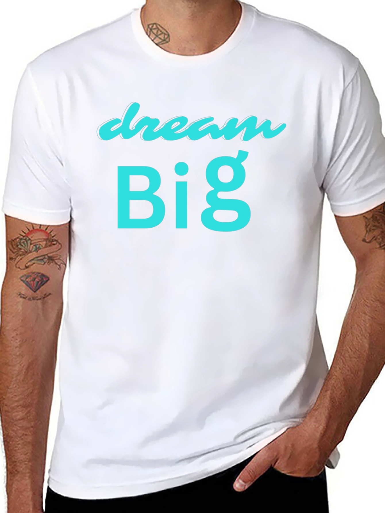 Black Dream Big Black T-Shirt view 8