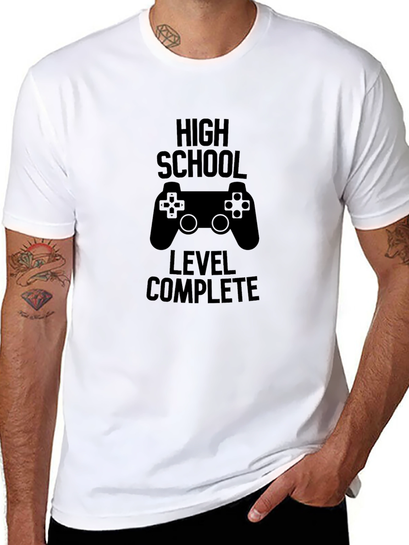 High School Level Complete Gamer T-Shirt - 8