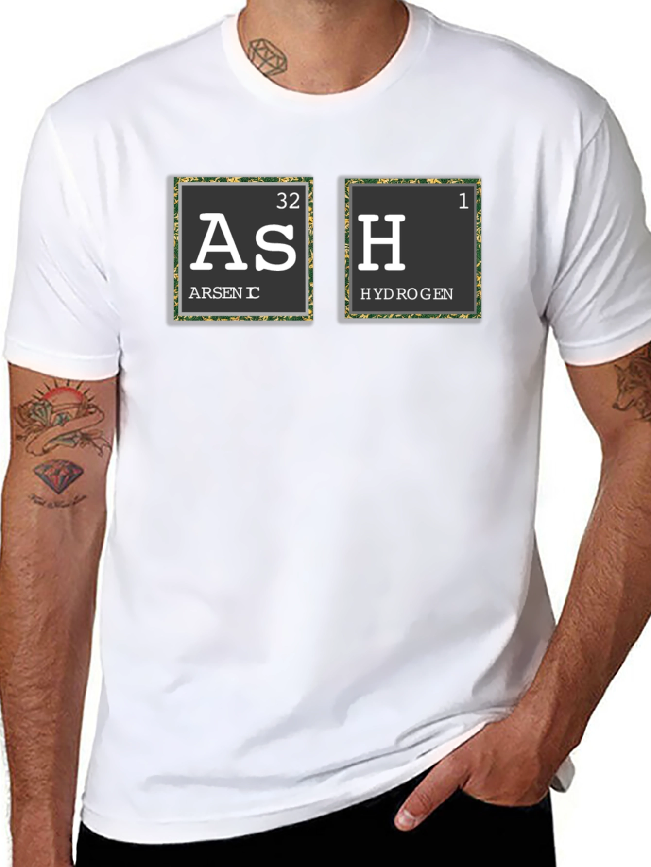 Periodic Table ASH T-Shirt - 8