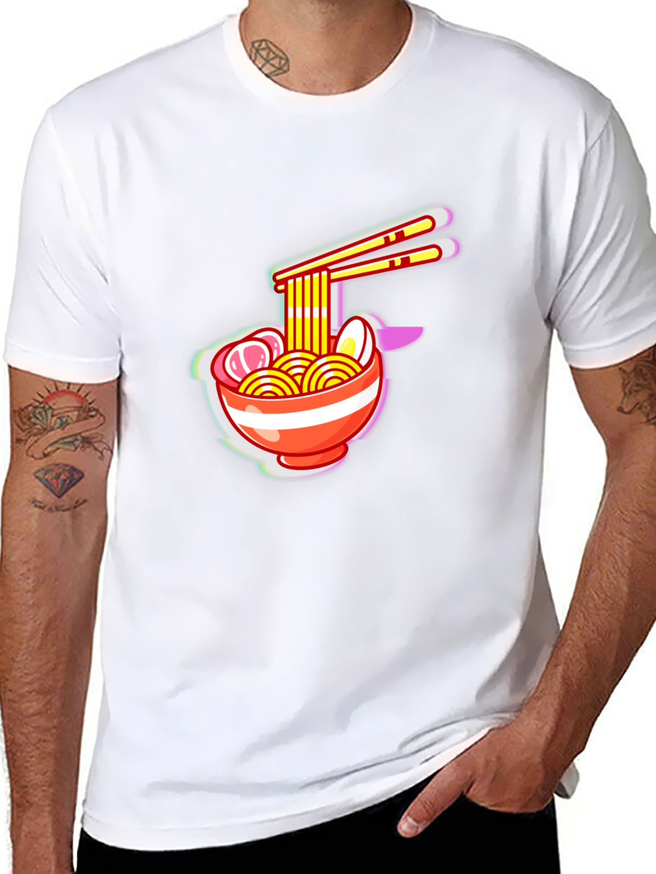 Ramen Bowl Graphic Tee - Comfort & Style - 8