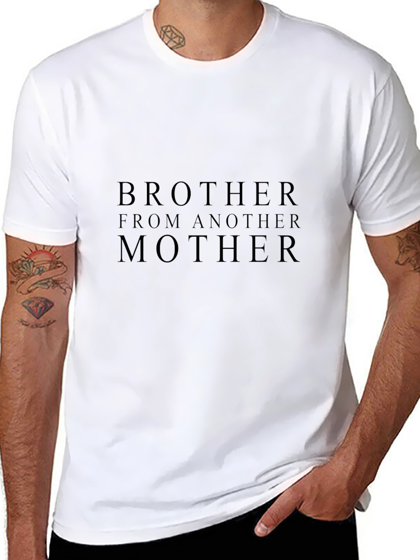 Black Brother From Another Mother Graphic Tee view 8