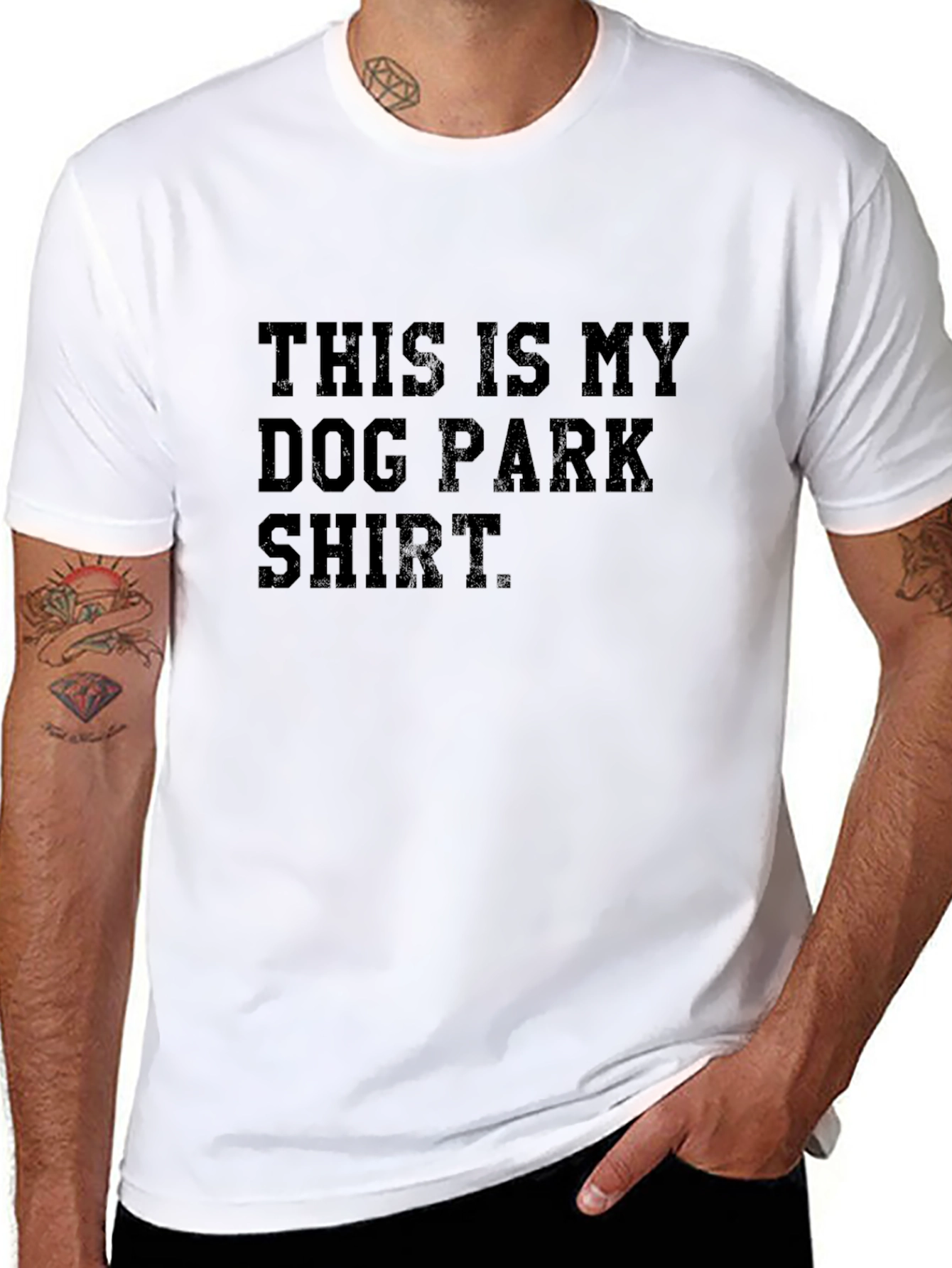 Black Dog Park Shirt - Fun Tee for Dog Lovers view 8