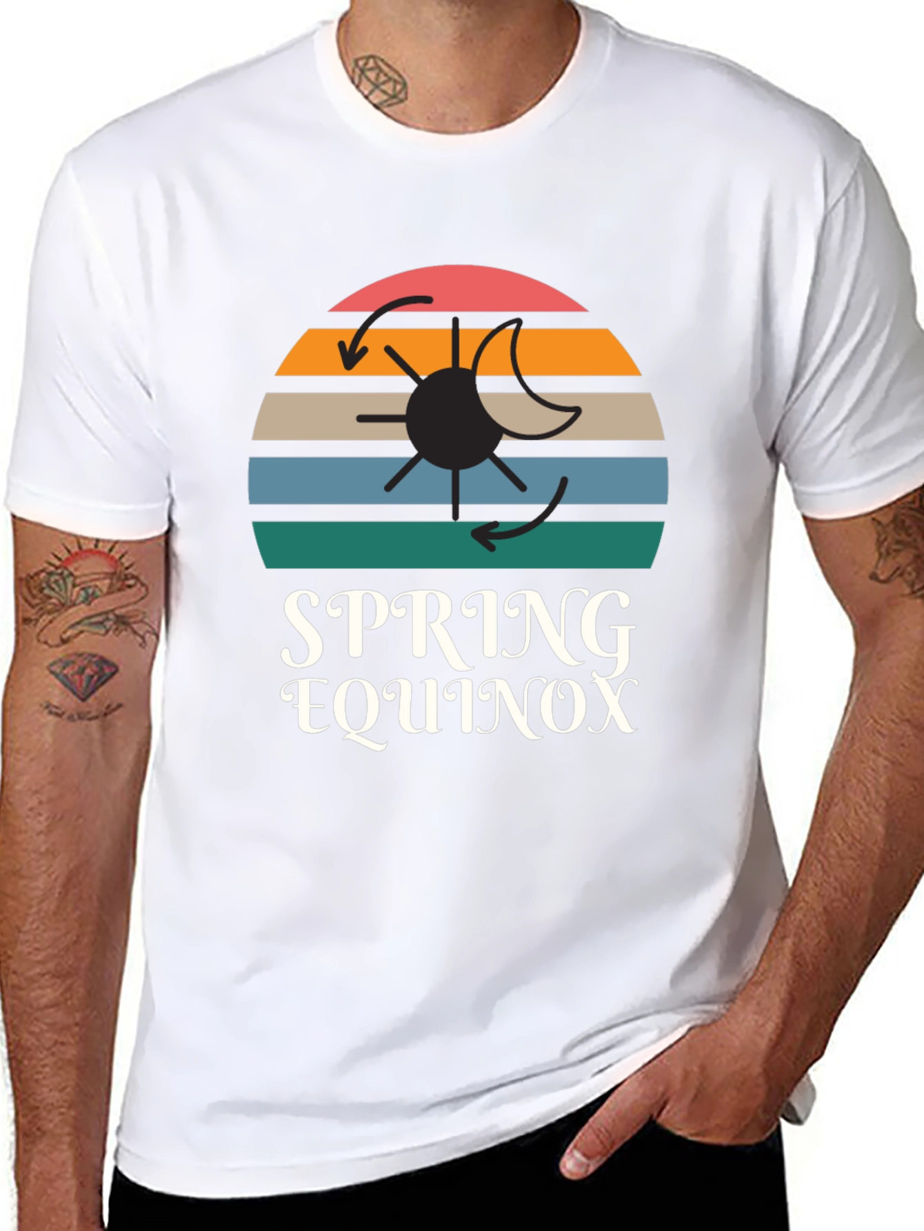 Spring Equinox Graphic T-Shirt - Unisex - 8