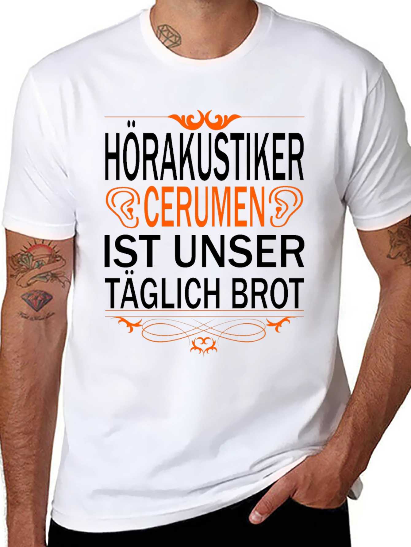 Funny Audiologist T-Shirt: Cerumen is Our Daily Bread - 8