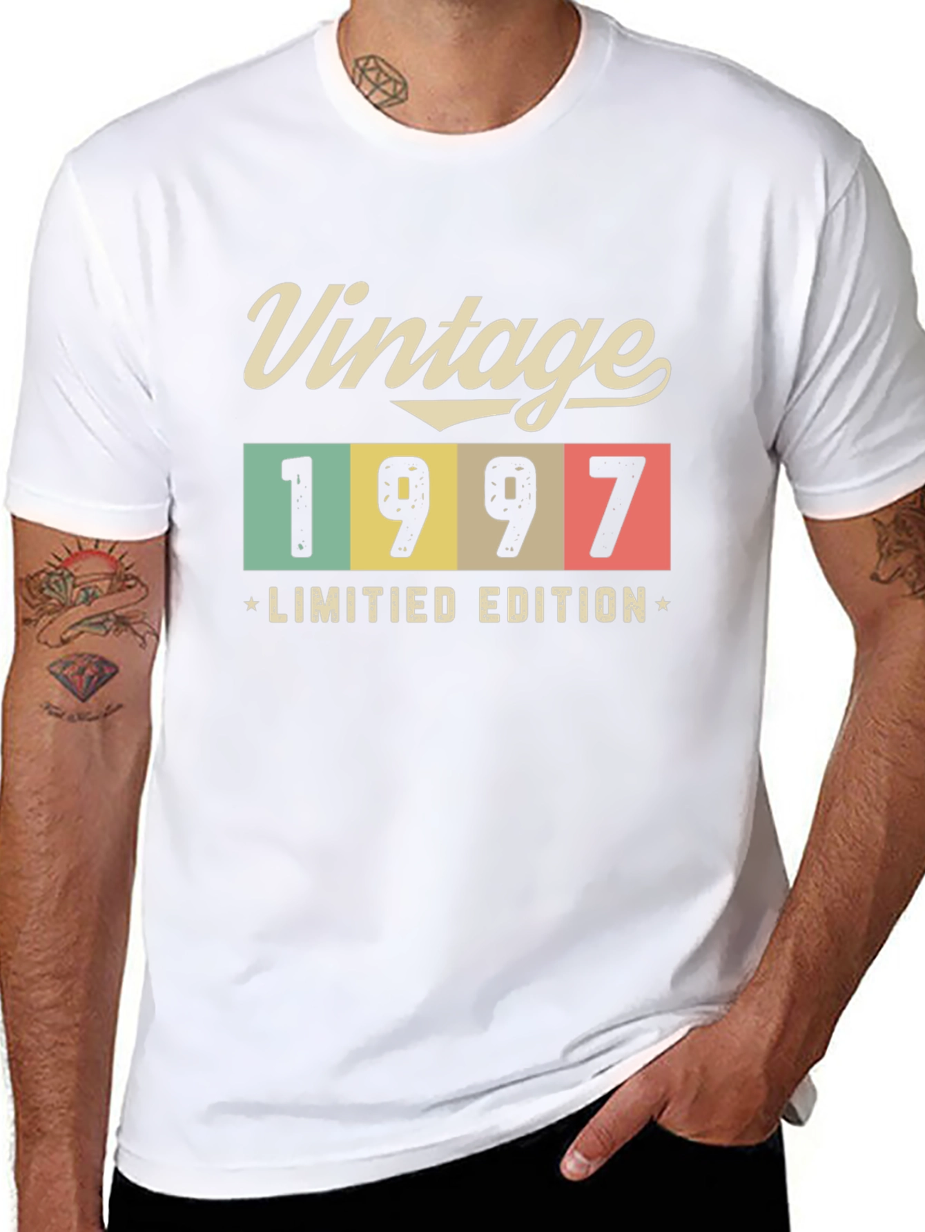 Black Vintage 1997 Limited Edition Graphic T-Shirt view 8