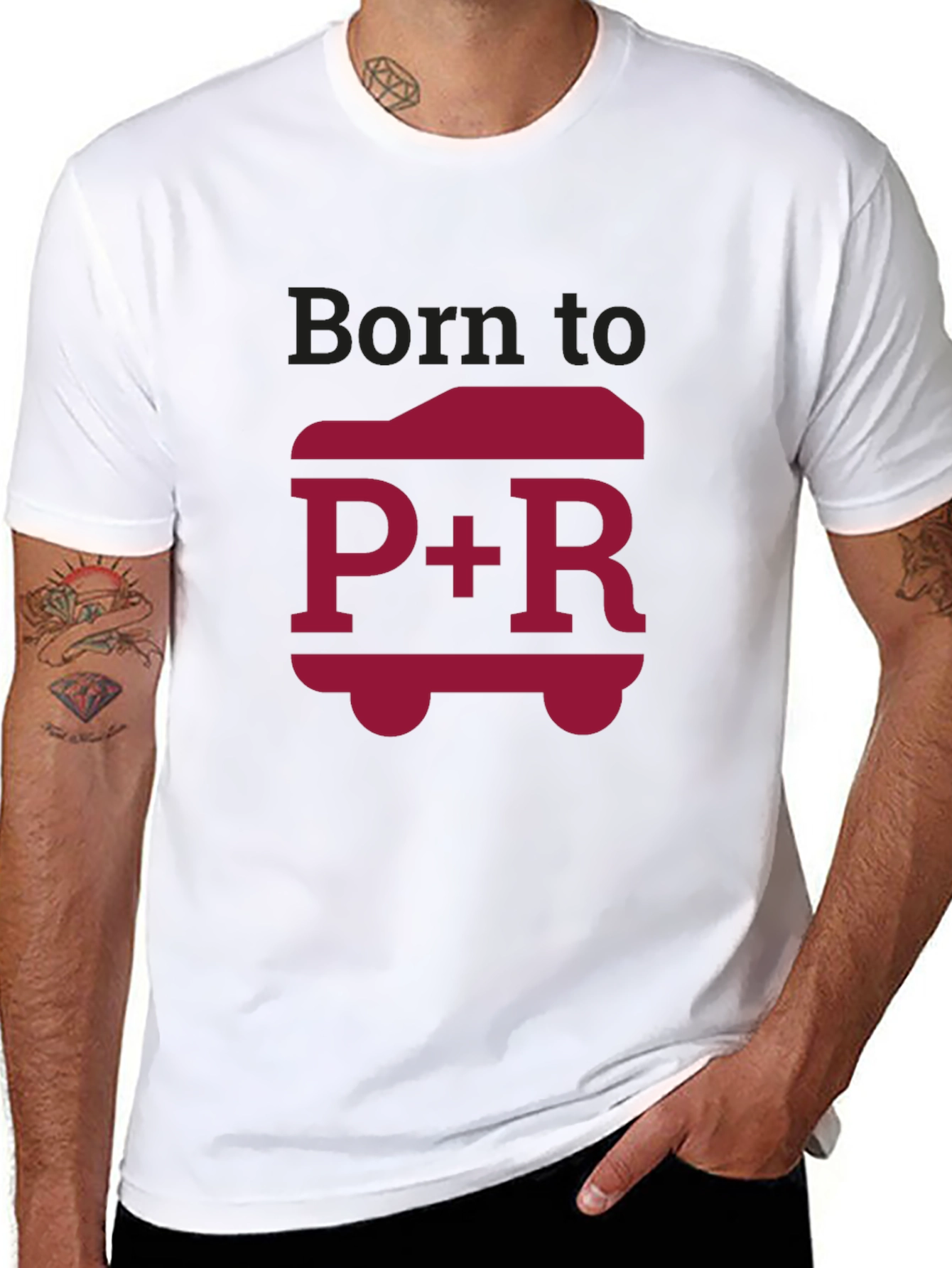 Born to P+R Graphic Tee - 8