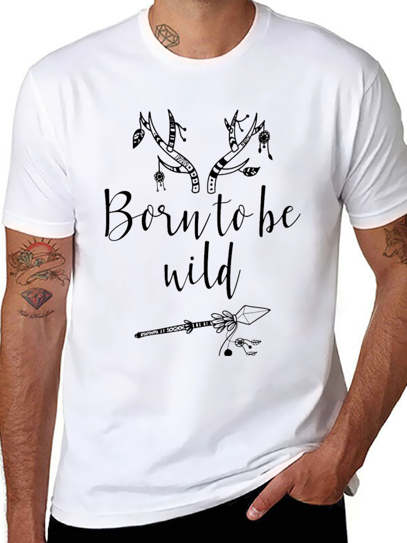 Born to be Wild Graphic Tee - 8