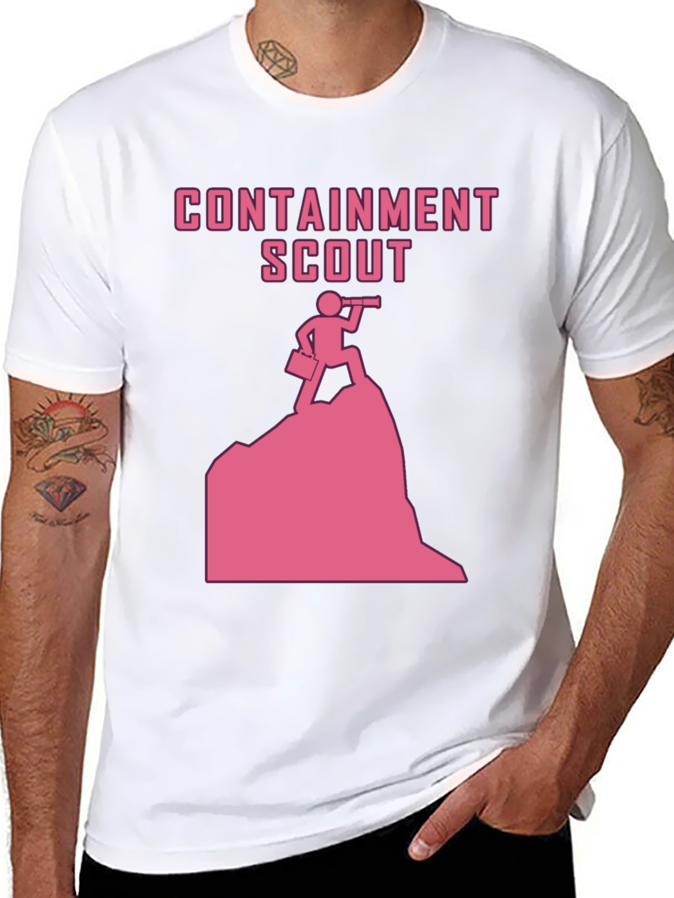 Black Containment Scout Graphic T-Shirt view 8