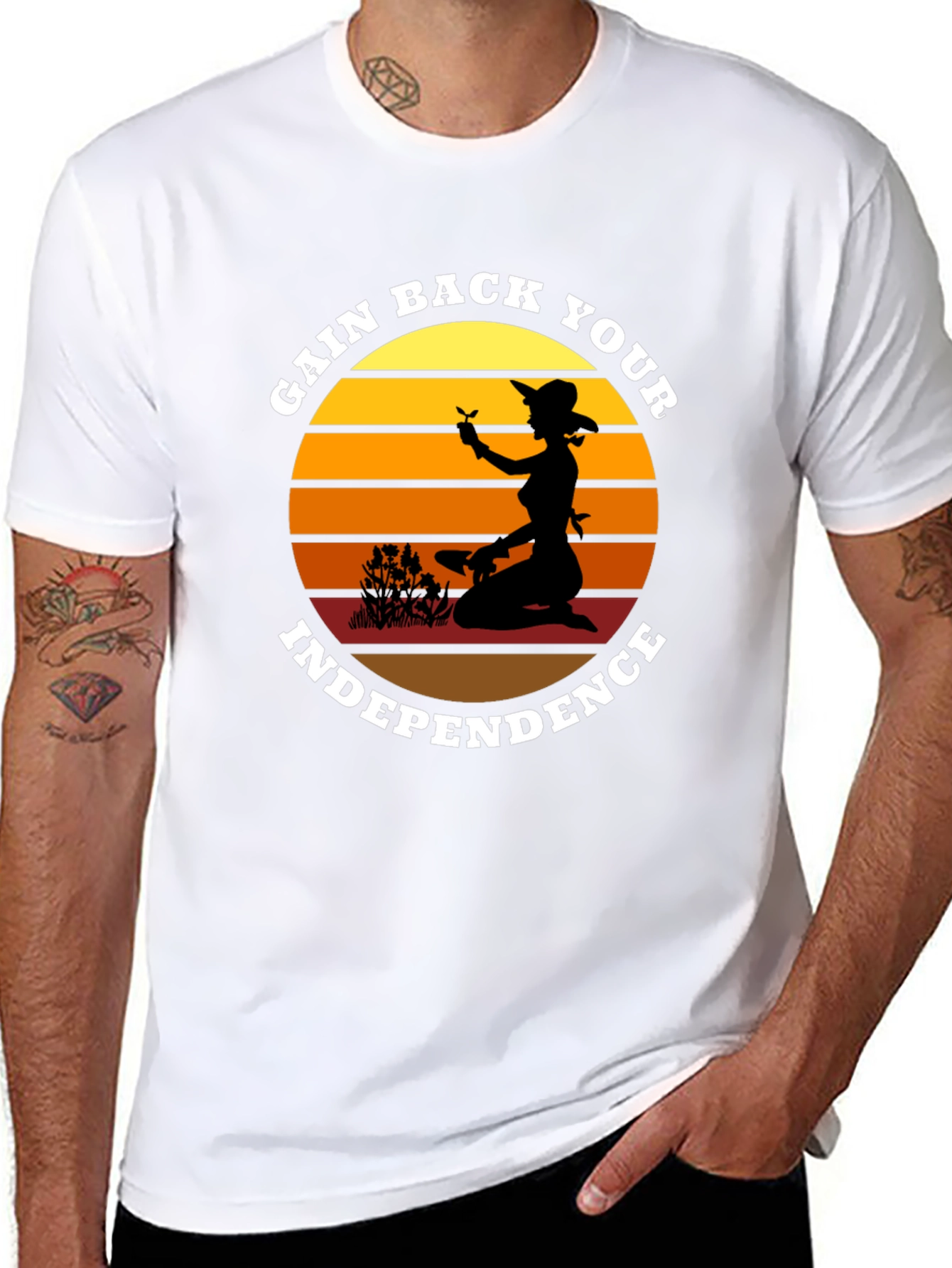 Gain Back Your Independence T-Shirt - 8