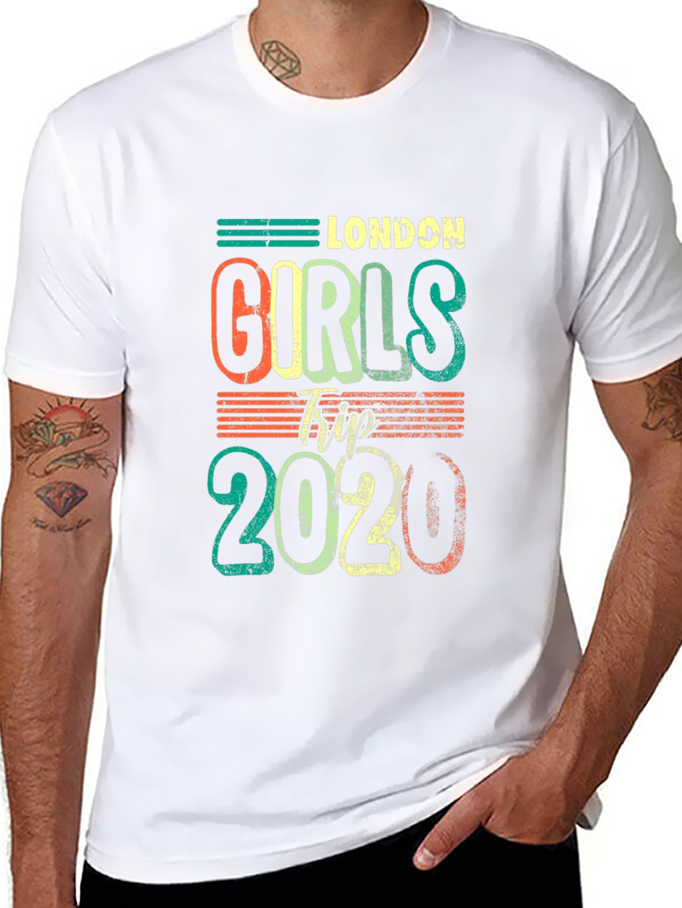 London Girls Trip 2020 Graphic Tee - 8