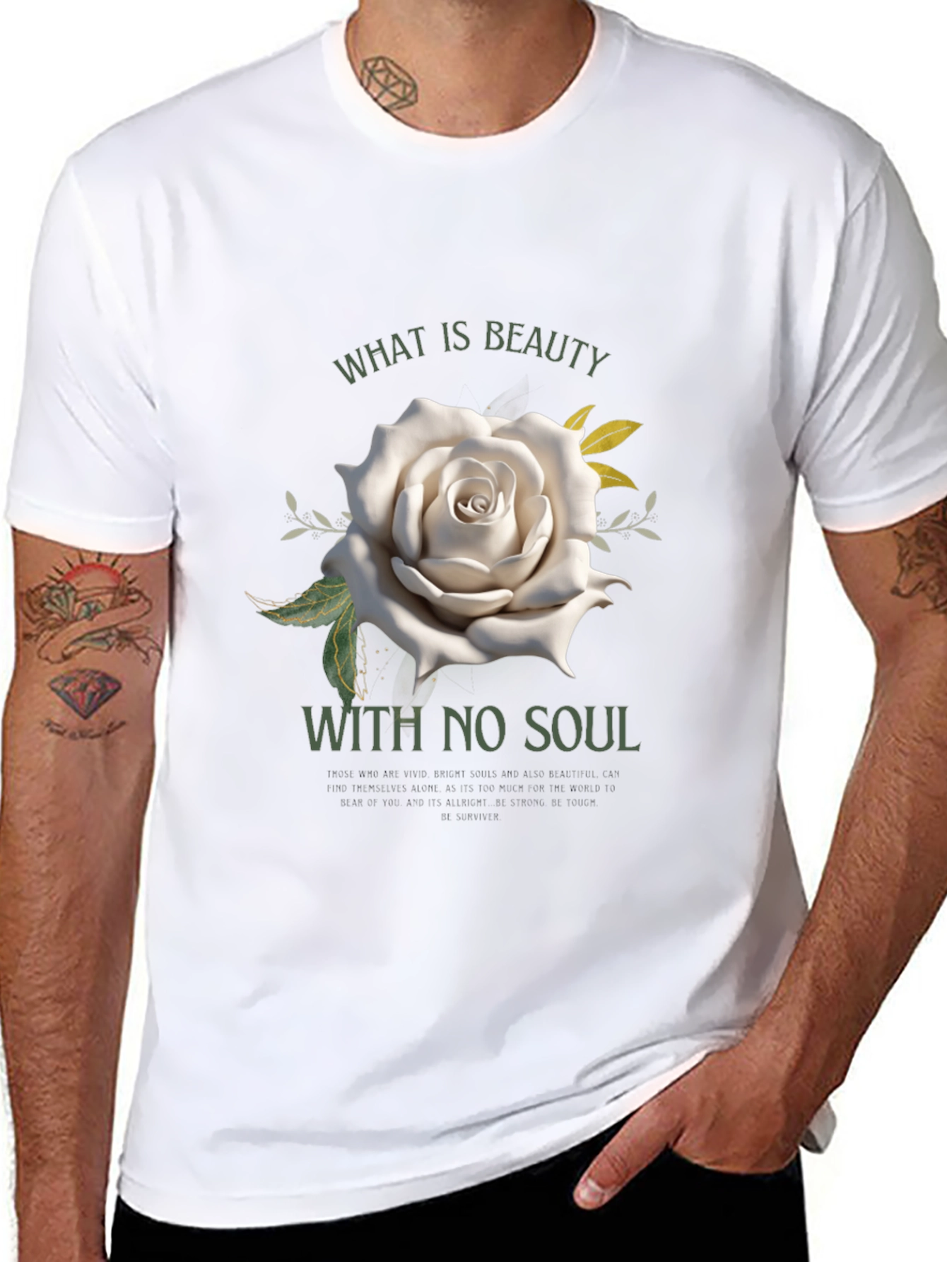 Black Beauty with No Soul Black T-Shirt view 8