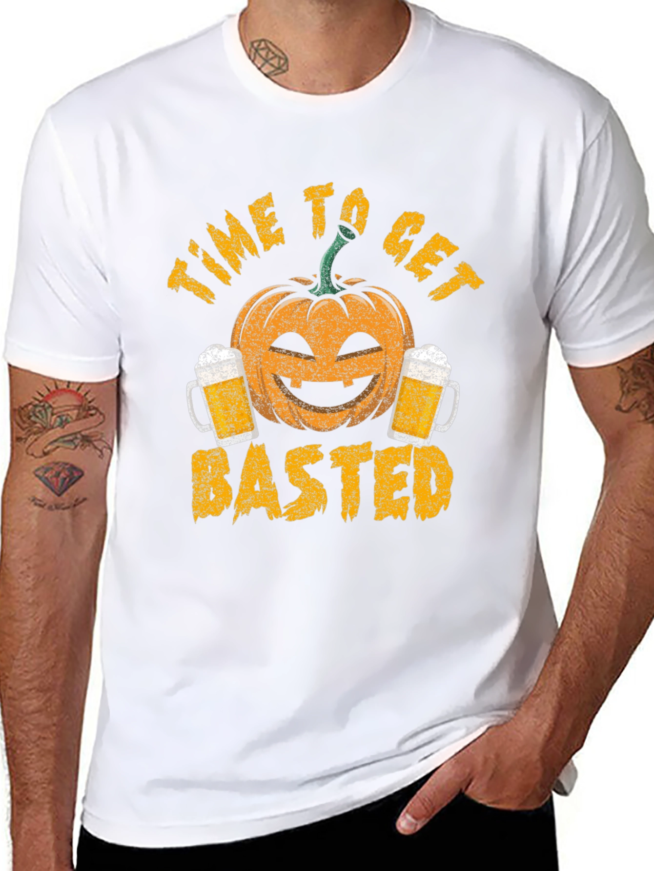 Time to Get Basted Halloween Shirt - 8