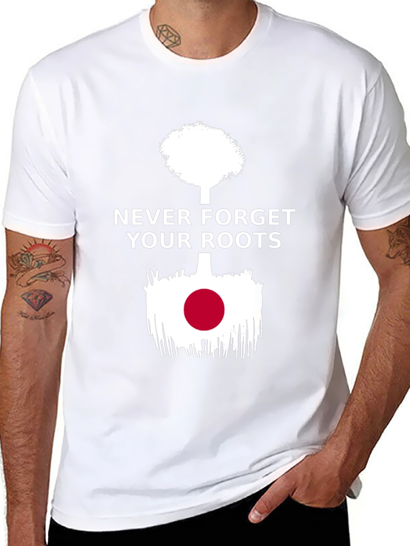 Black Never Forget Your Roots T-Shirt view 8