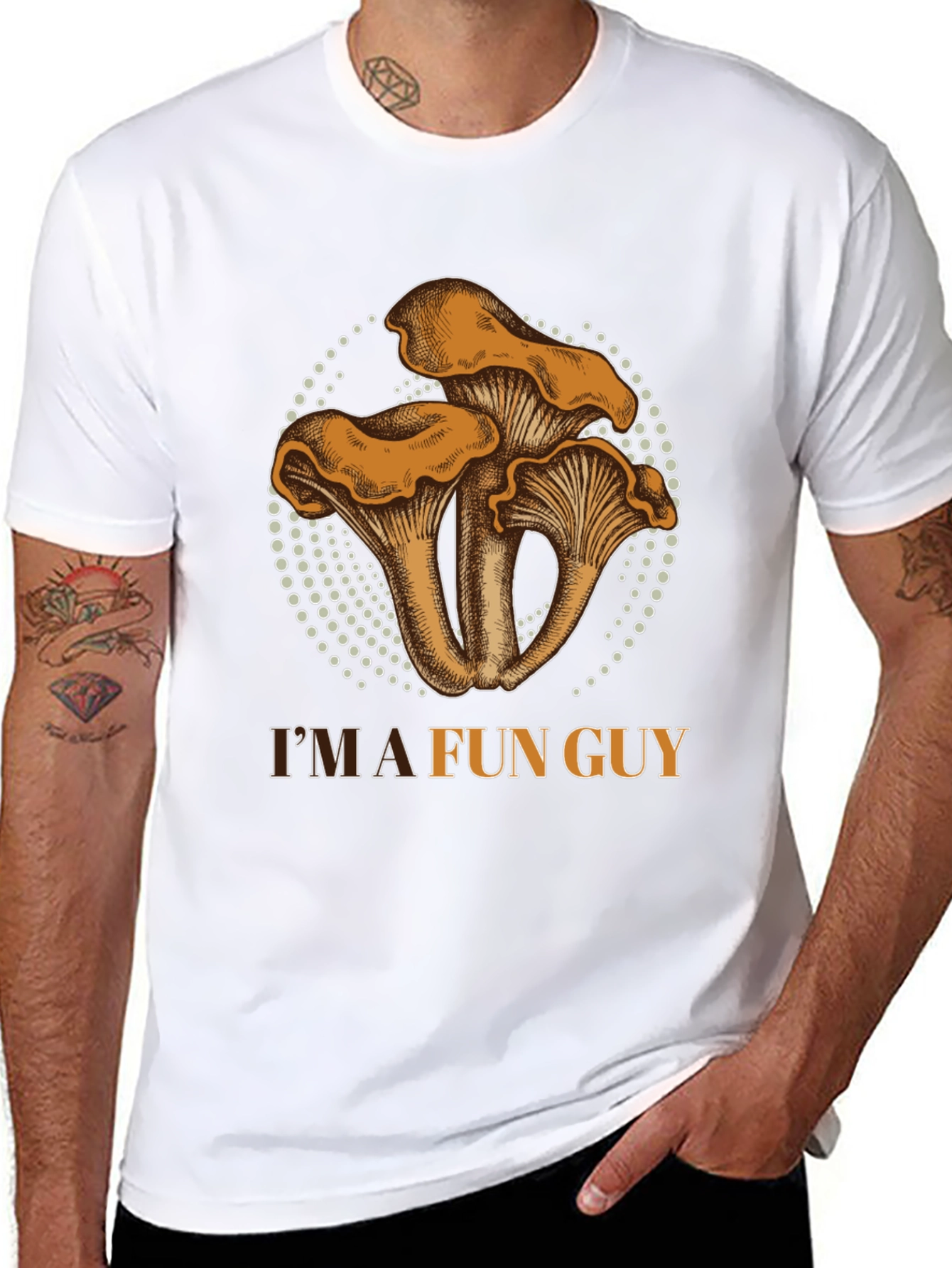 Black I'm A Fun Guy - Graphic T-Shirt view 8
