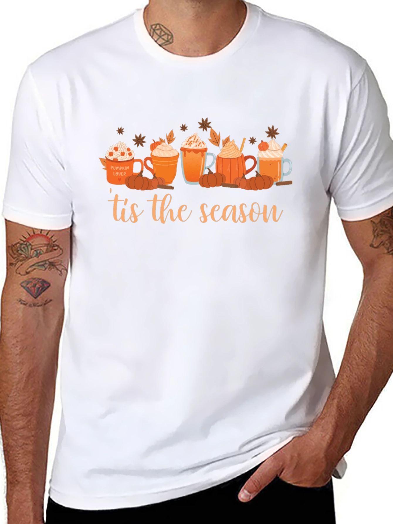 Black 'tis the season T-shirt view 8