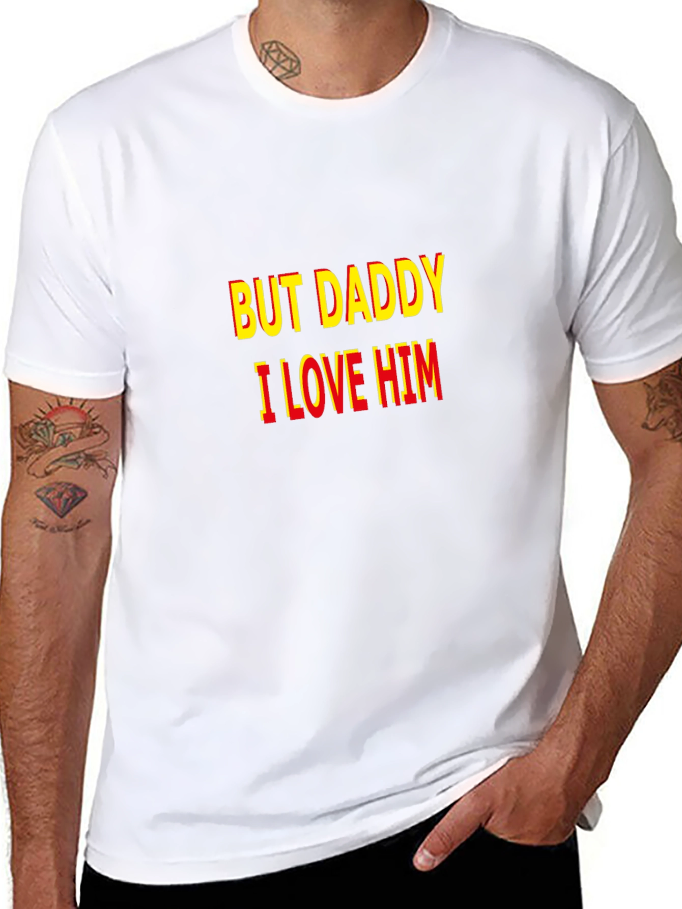 Black But Daddy I Love Him T-Shirt - Bold Statement Tee view 8