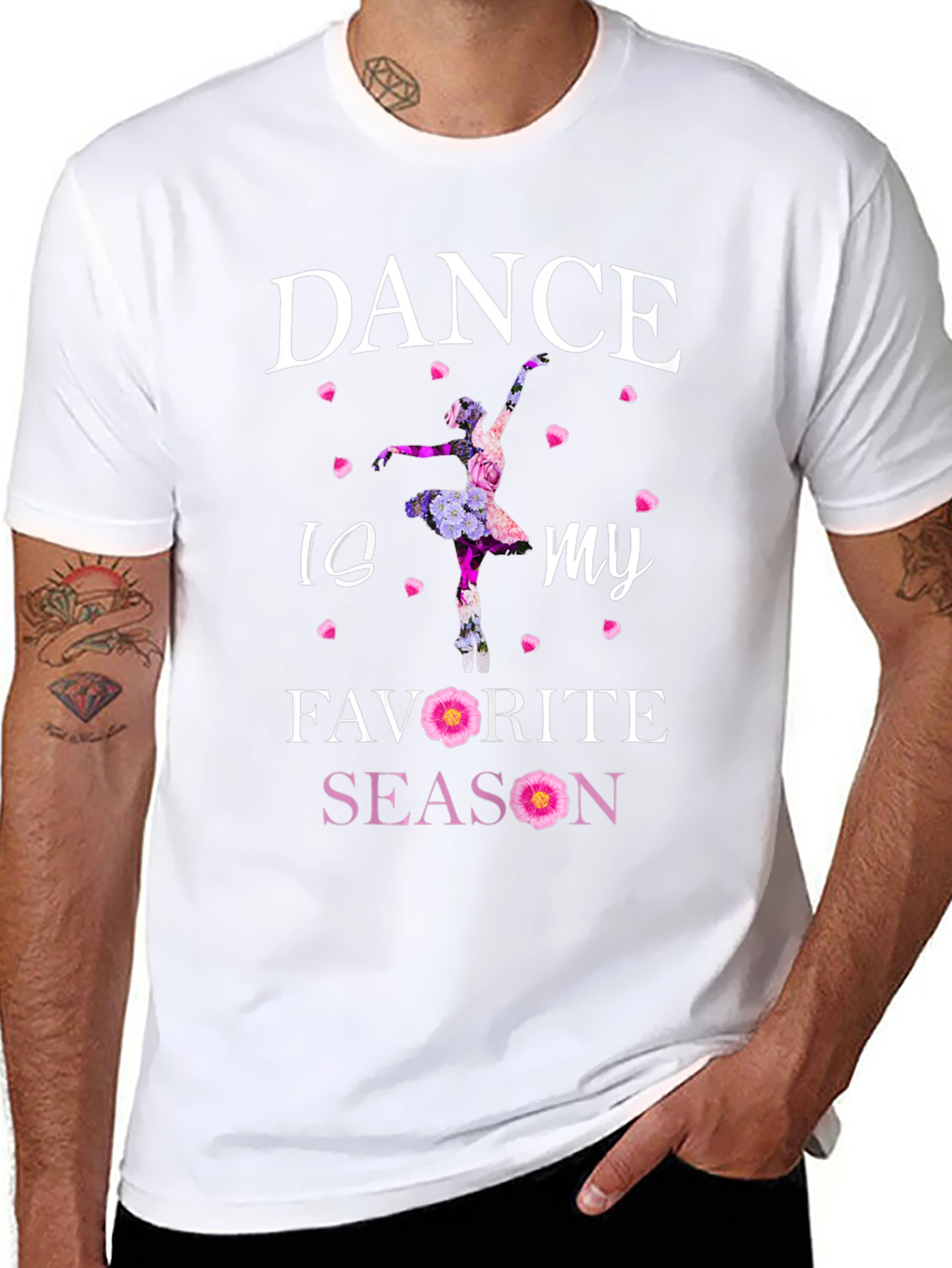 Black Dance is my Favorite Season T-Shirt view 8