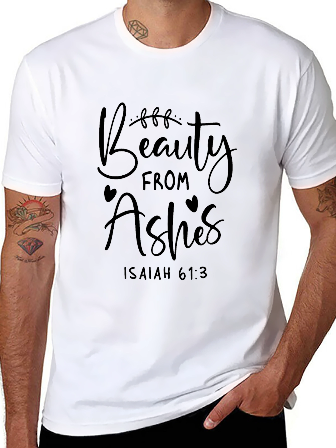 Black Beauty from Ashes Graphic Tee view 8