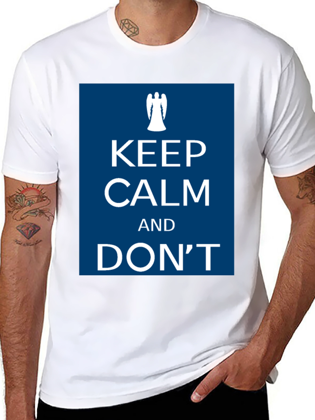 Keep Calm and Don't T-Shirt - Doctor Who Inspired - 8
