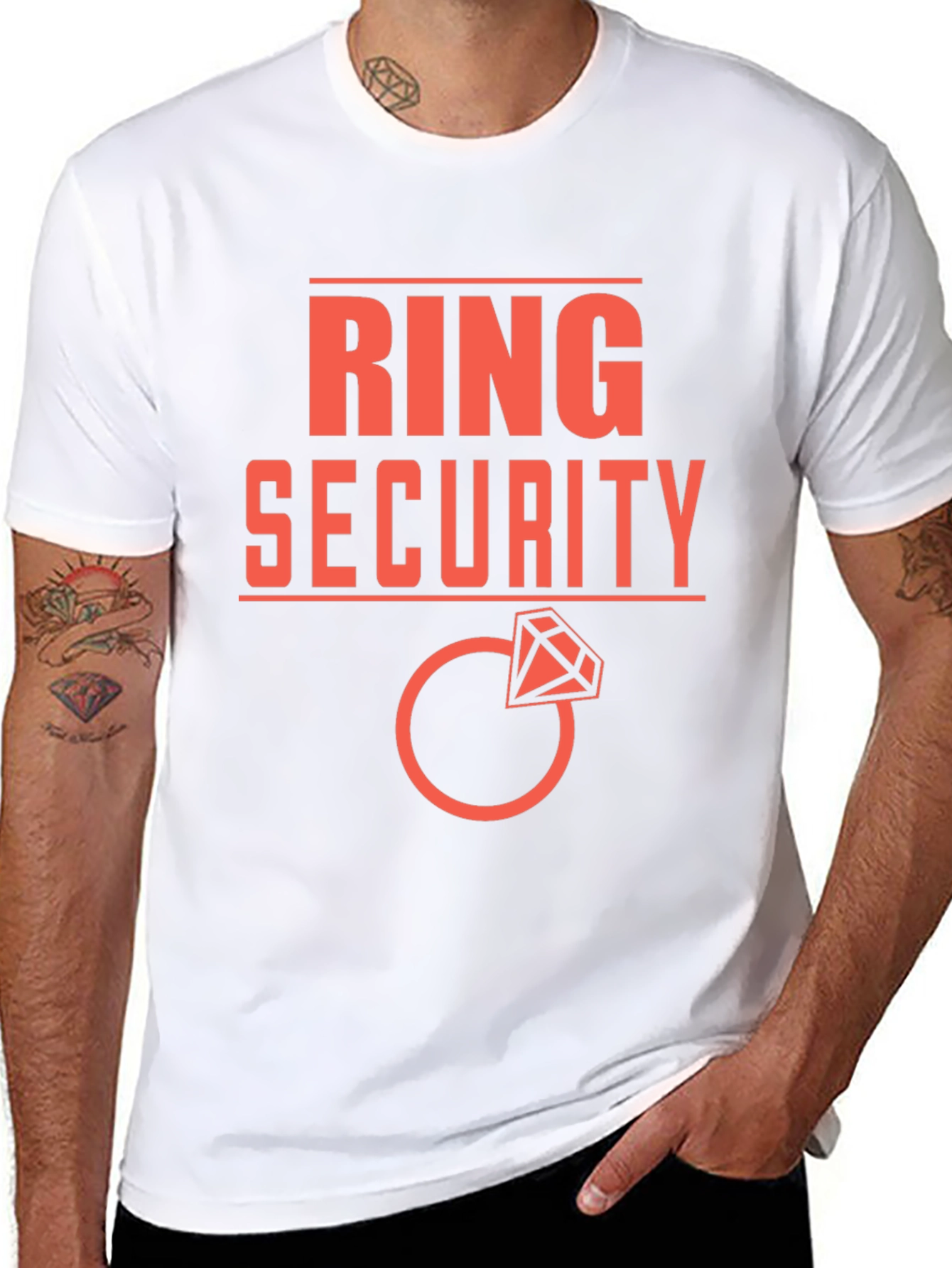 Ring Security Wedding T-Shirt - 8