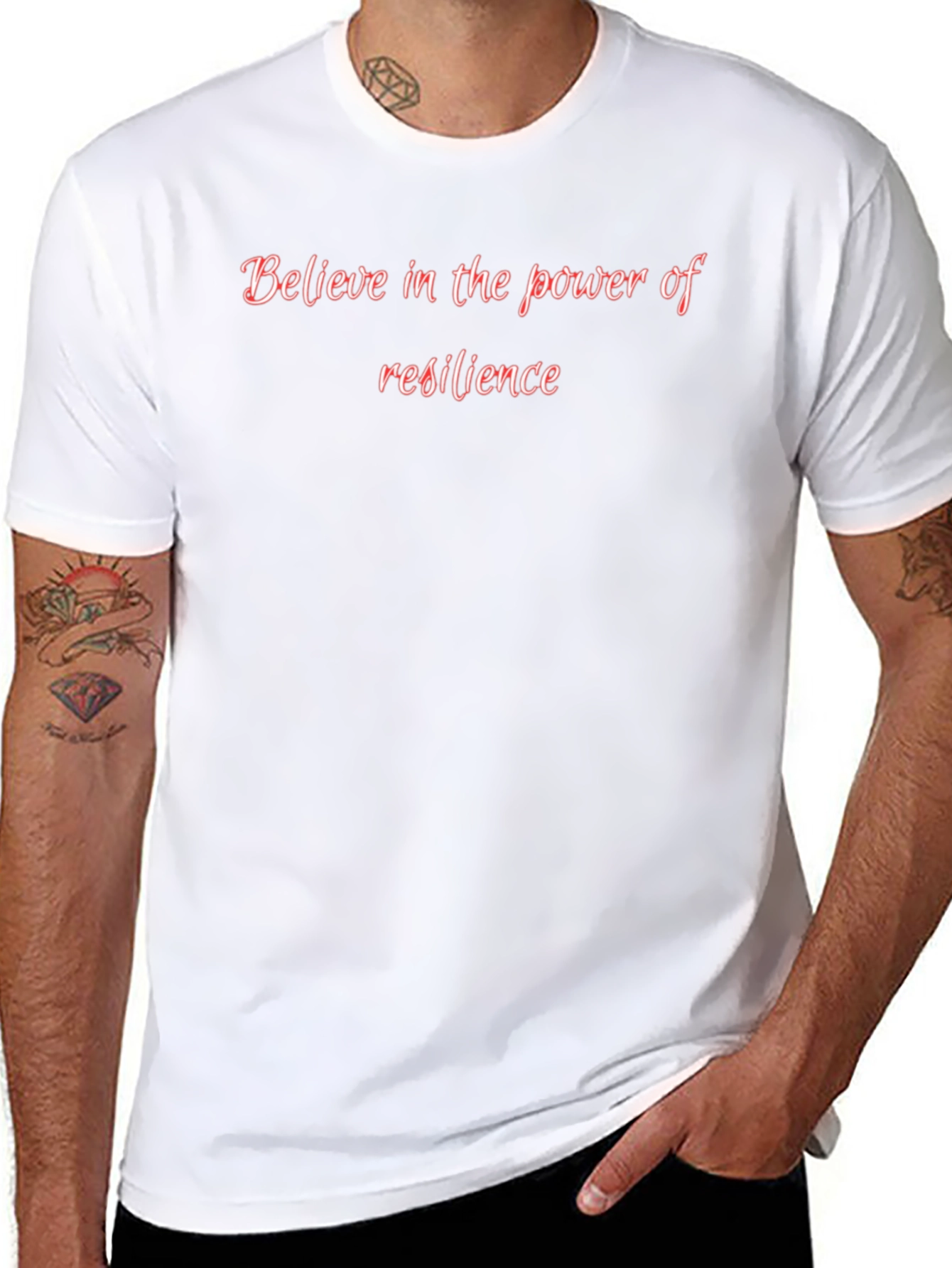 Black Resilience T-Shirt - Believe in the Power view 8