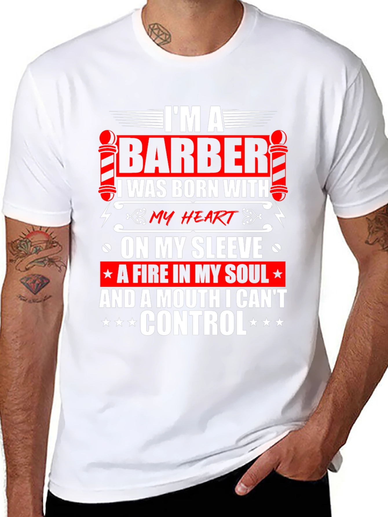 I'm A Barber Graphic T-Shirt - 8