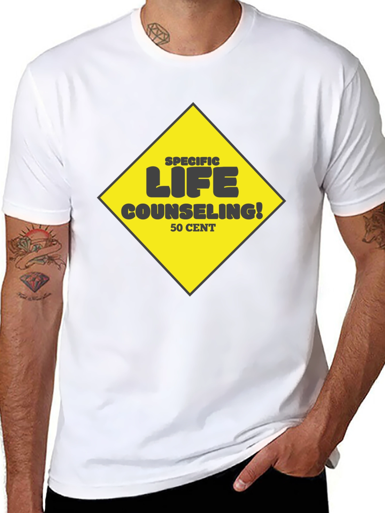 Black Specific Life Counseling T-Shirt view 8