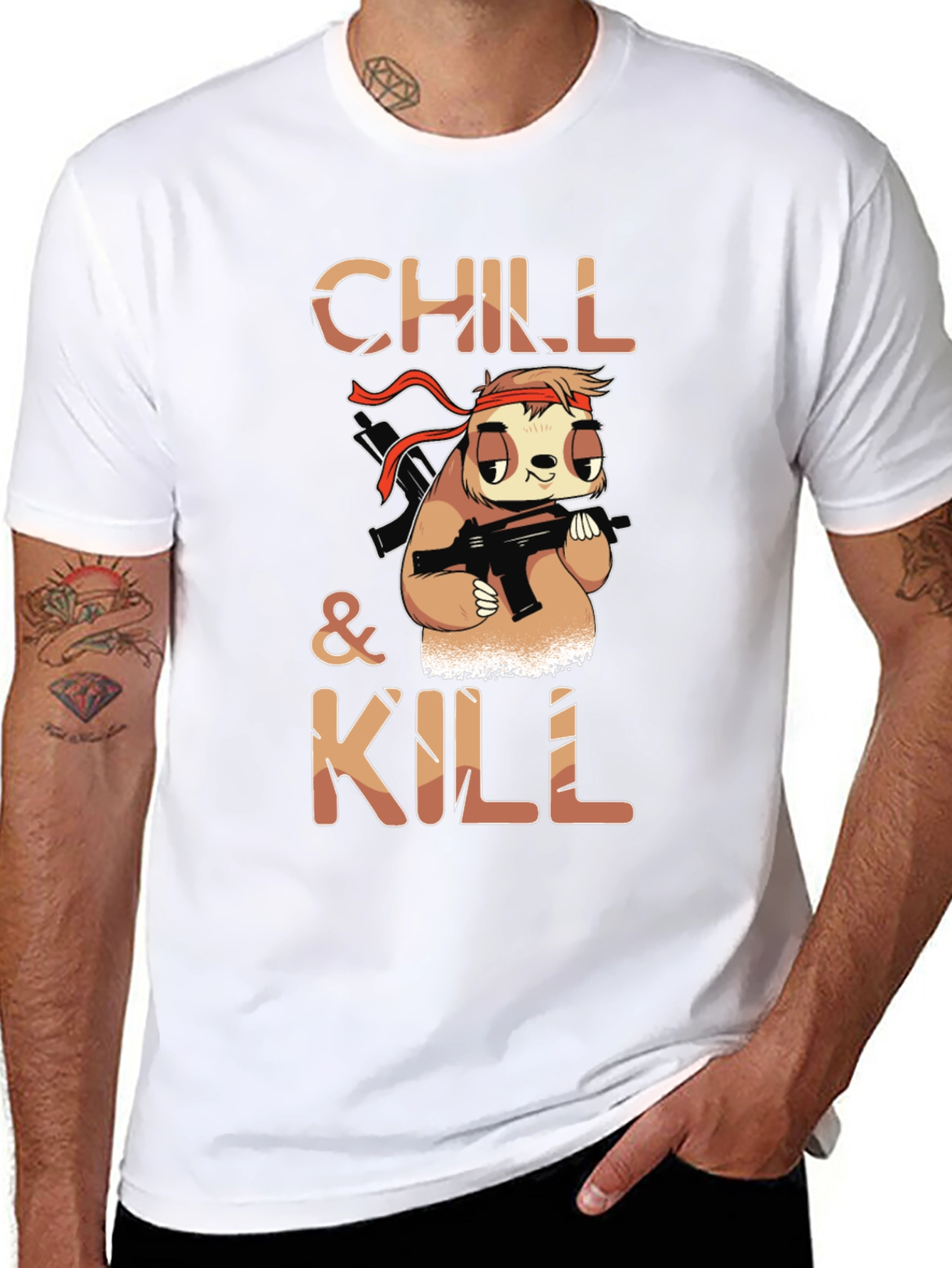 Black Chill & Kill T-Shirt view 8
